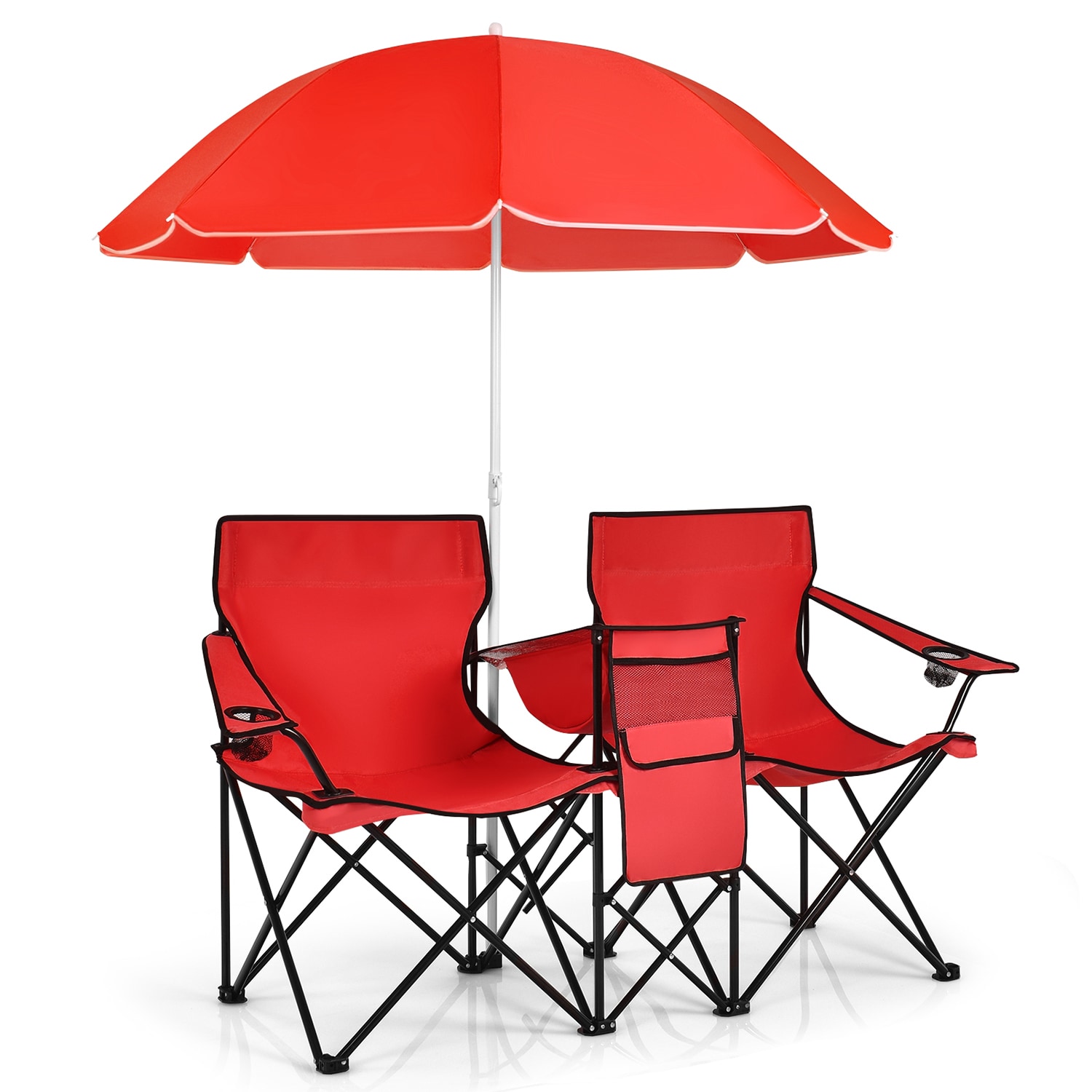 WELLFOR DOZ70621RE Patio-Chairs - View #8
