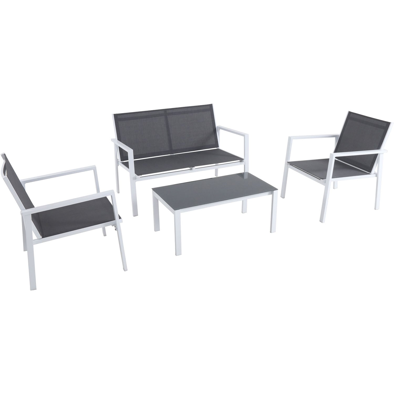 Hanover NAPLES4PC-WG Patio-Conversation-Sets - View #6