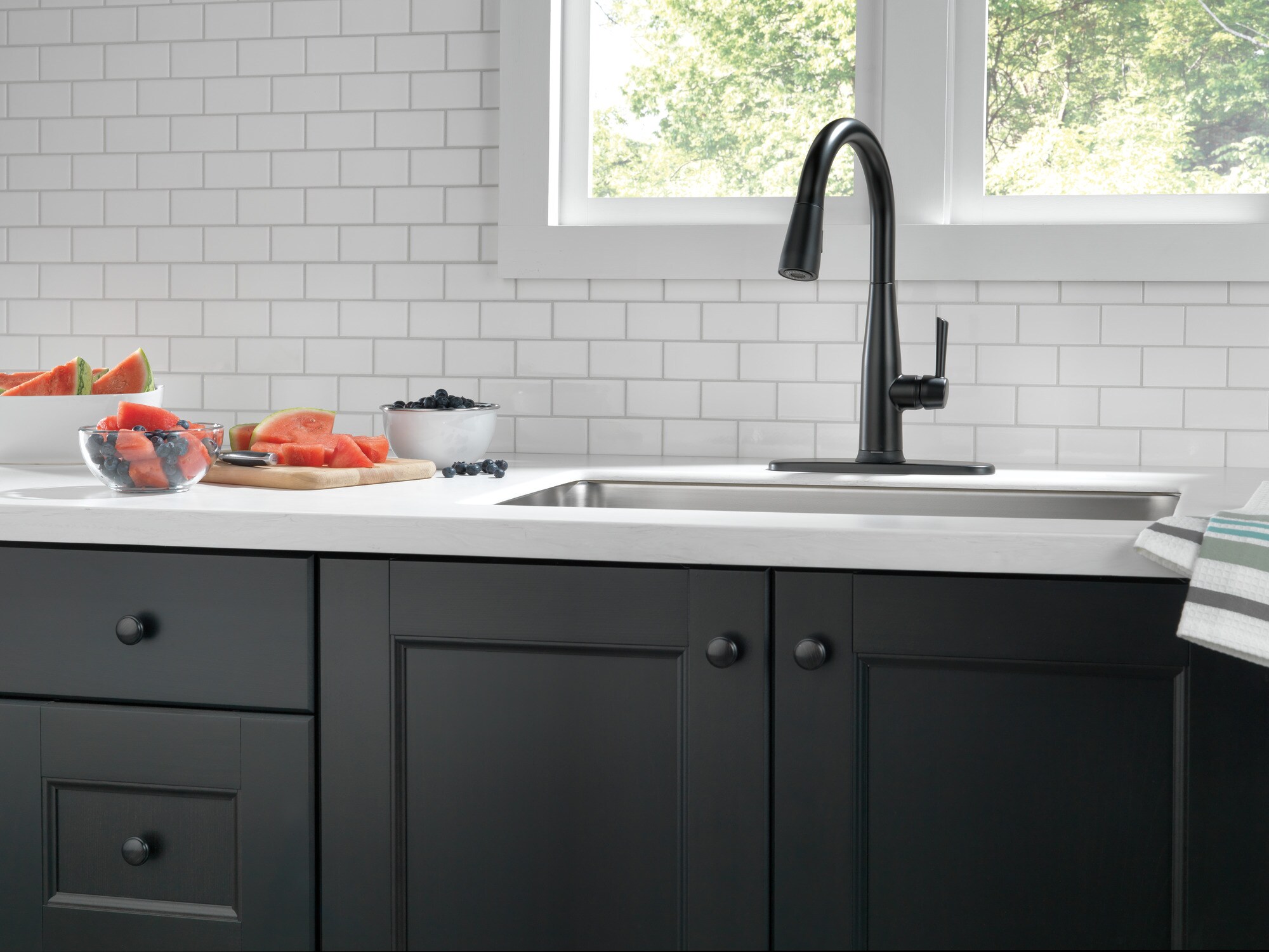 Delta 9113TV-BL-DST Kitchen-Faucets - View #9