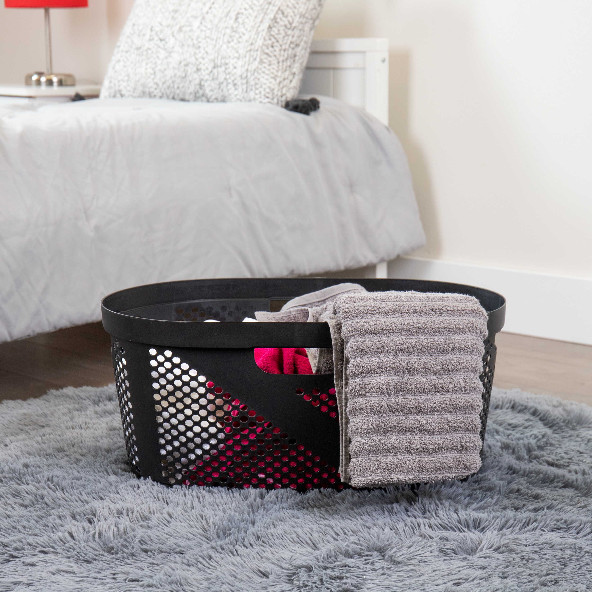 Mind Reader HHAMP40-BLK Hamper-Baskets - View #2