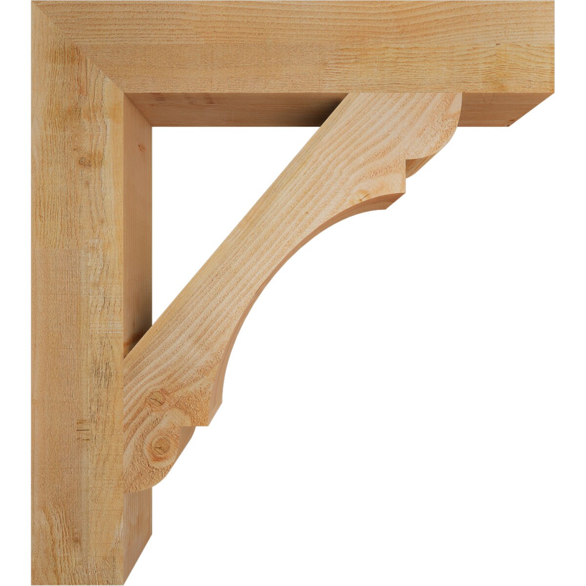 Ekena Millwork BKT06X34X38OLY05RDF Exterior-Brackets-Braces - View #3