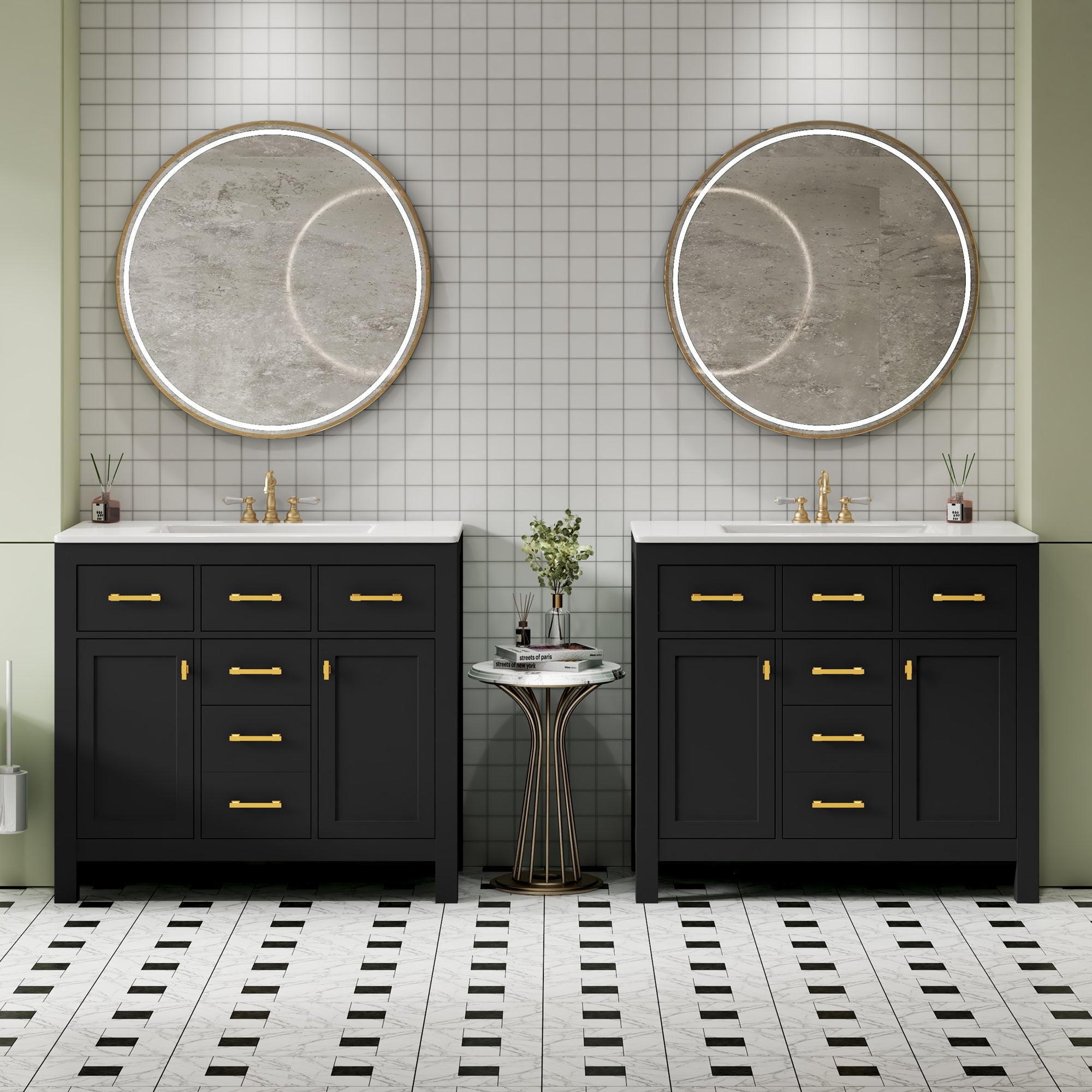 Boyel Living BL-MRS-0011B Bath-Vanity-Combo - View #5