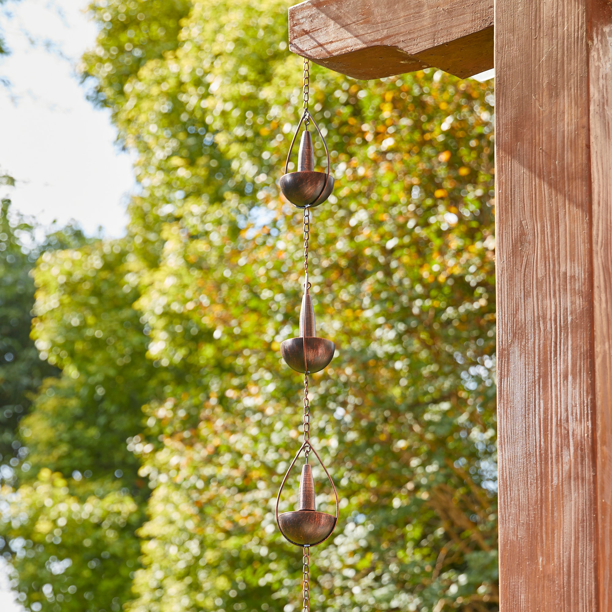 Glitzhome 2037800006 Rain-Chains - View #2