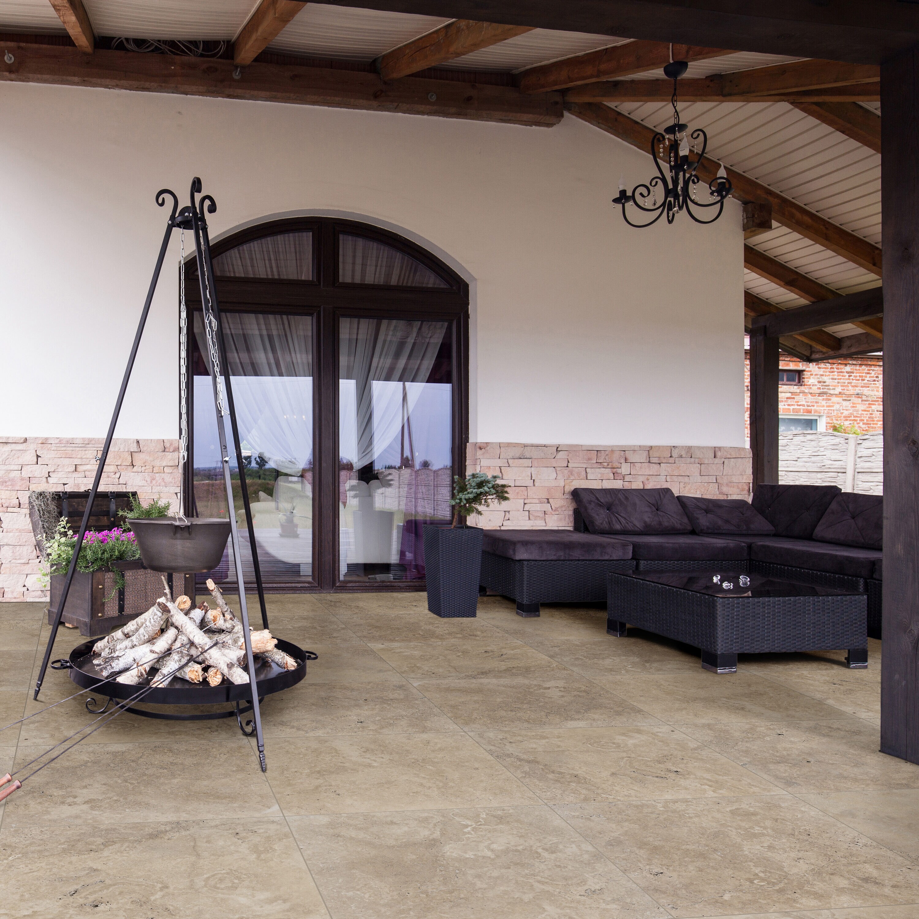 WonderLand LPAVTBEI2424T-L Patio-Stone-Pavers - View #6