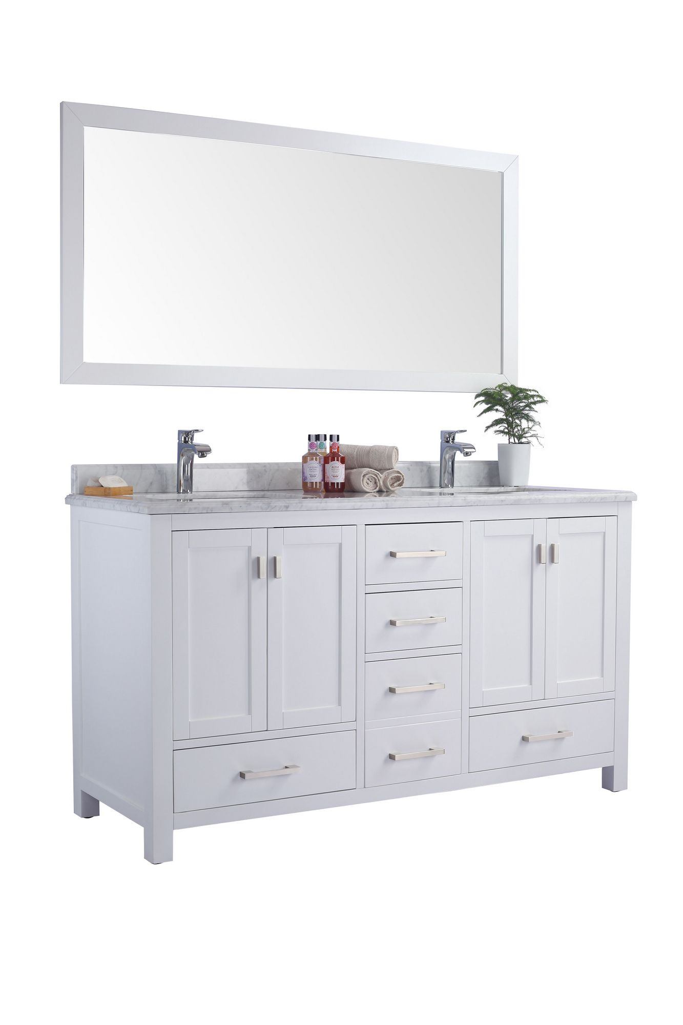 LAVIVA 313ANG-60W-WC Bath-Vanity-Combo - View #3
