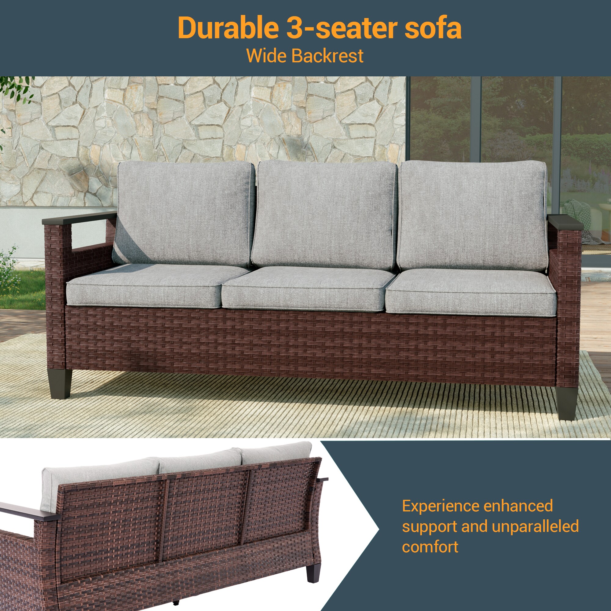 Sonkuki SD-PS-126BLY-S1T4 Patio-Conversation-Sets - View #5