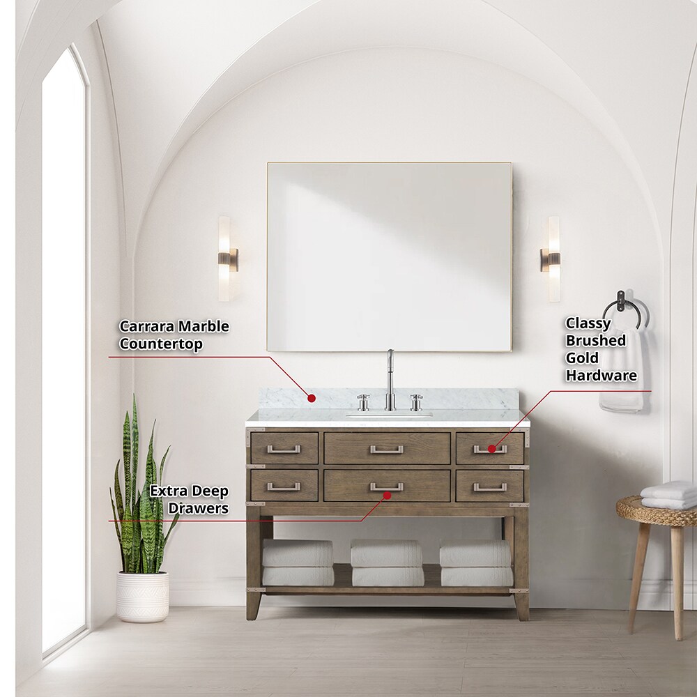 Lexora LVGR48SR101 Bath-Vanity-Combo - View #8