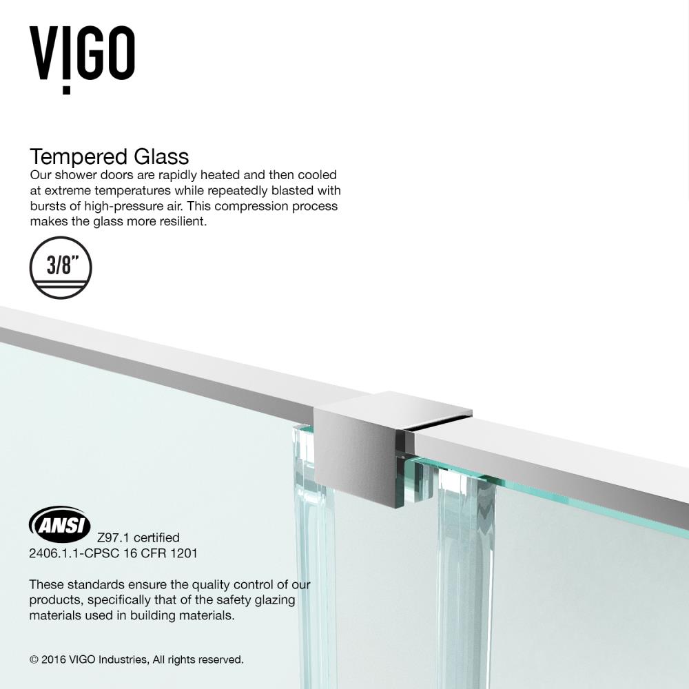 VIGO VG6045CHCL4873 Shower-Doors - View #3