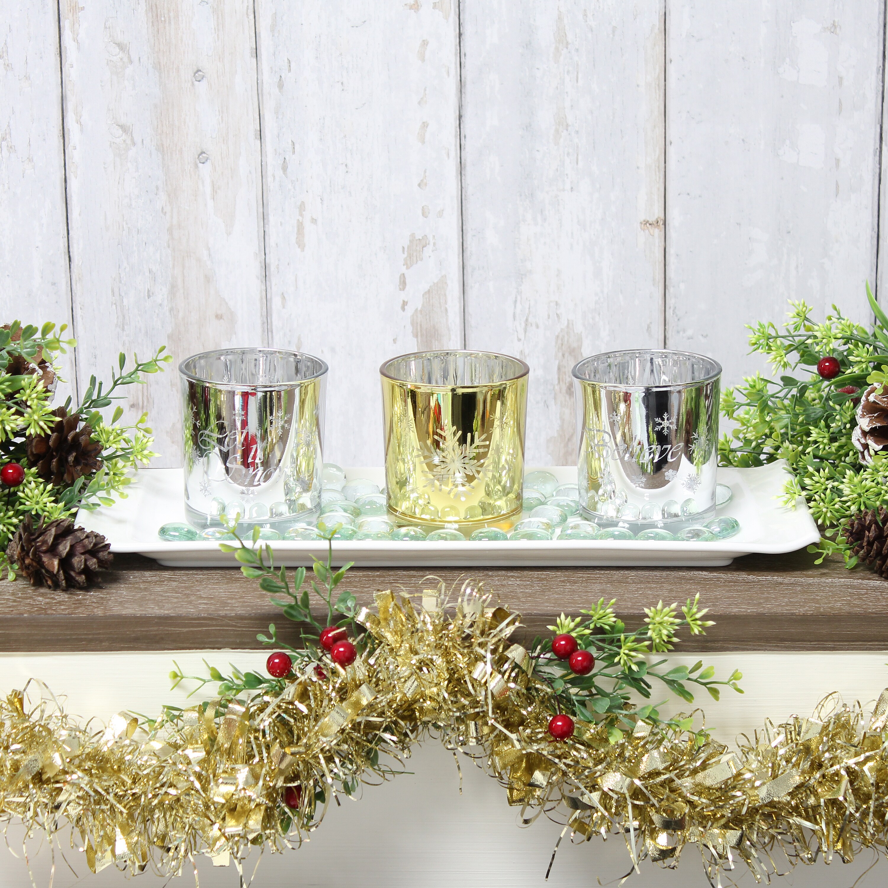 Elegant Designs HG5000-SAG Candle-Holders - View #3