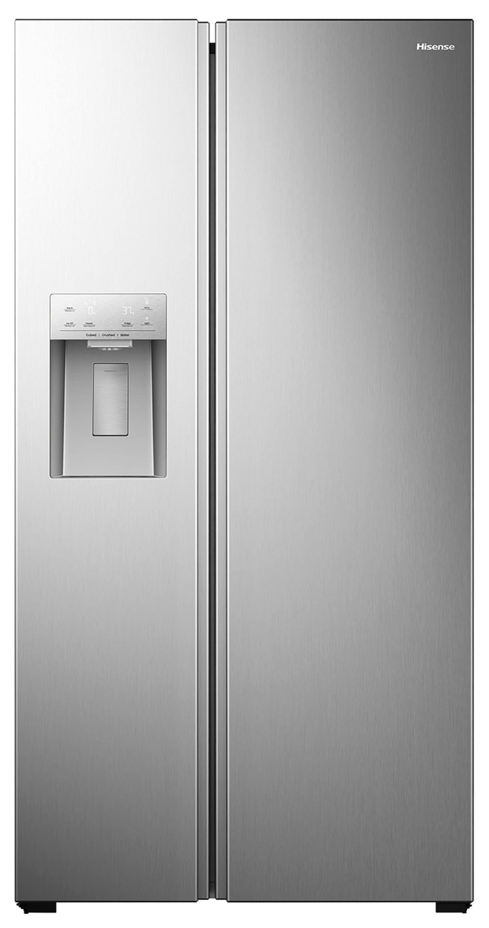 Hisense HRS290P5FSE 29-cu ft Side-by-Side Refrigerator with Ice Maker ,Water and Ice Dispenser ( Stainless steel )