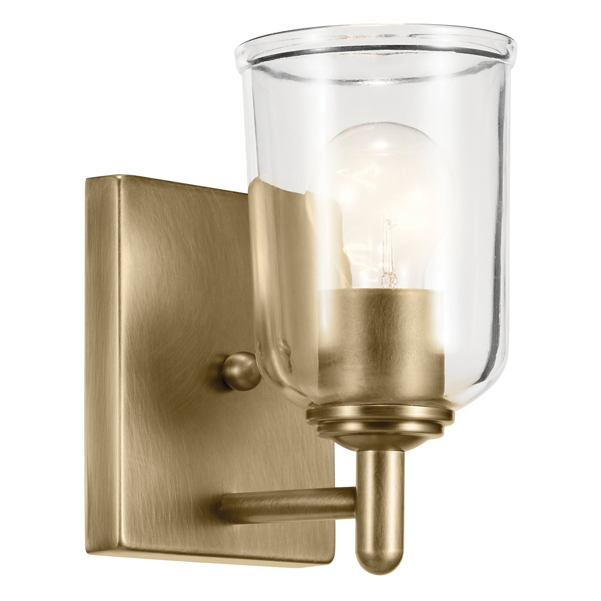 Kichler 45572NBRCLR Shailene 5-in 1 -Light Gold Traditional Vanity light