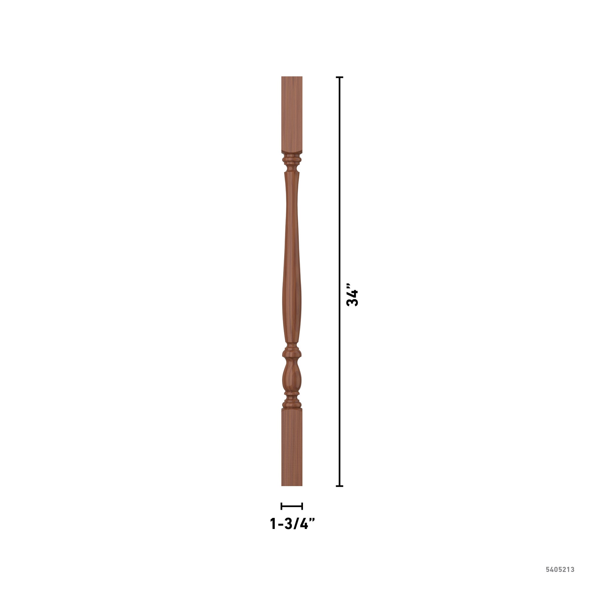 L.J. Smith Stair Systems LJP-2905-C 34 Interior-Stairpart-Balusters - View #4