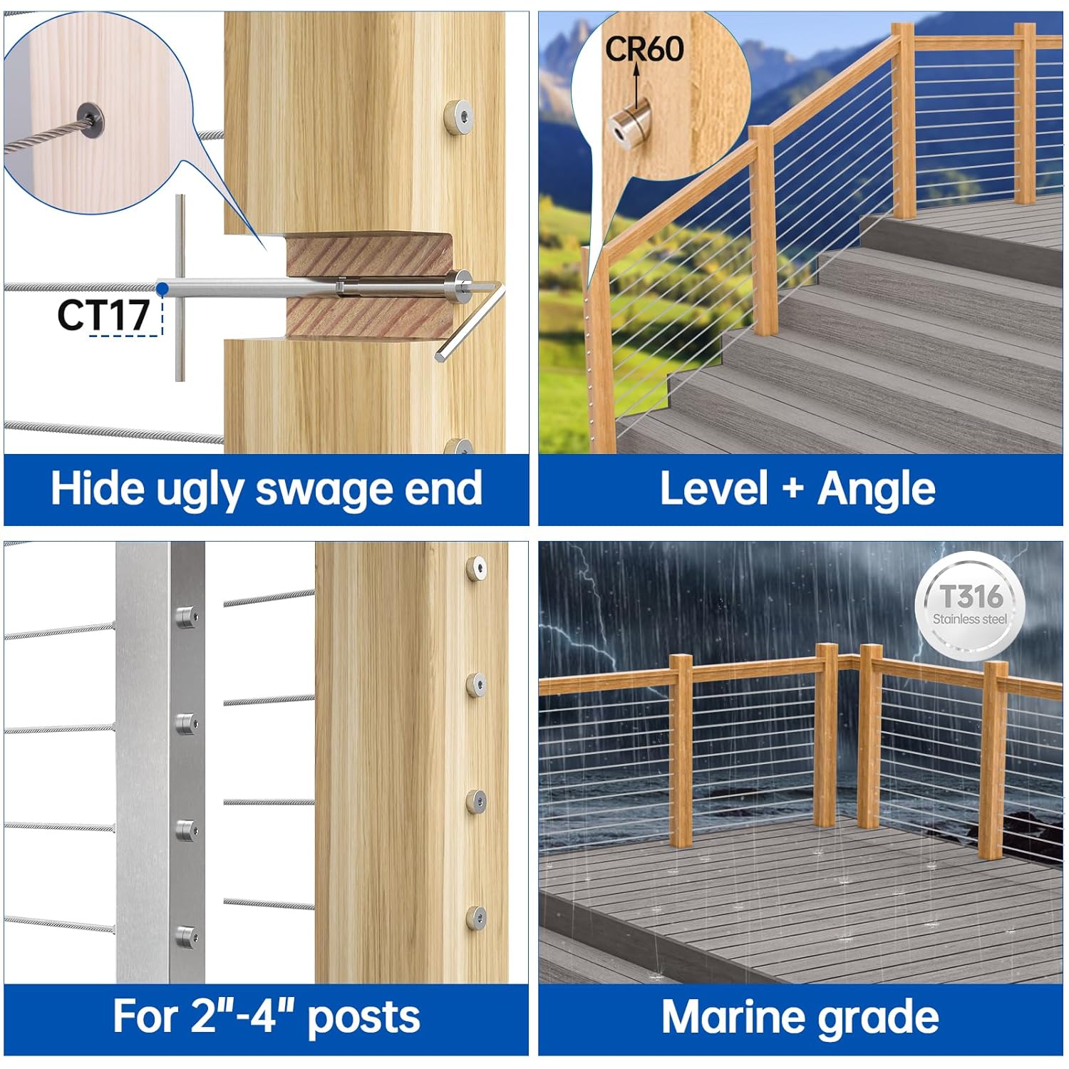 Wudkey L4-DY8O3A railings - View #3