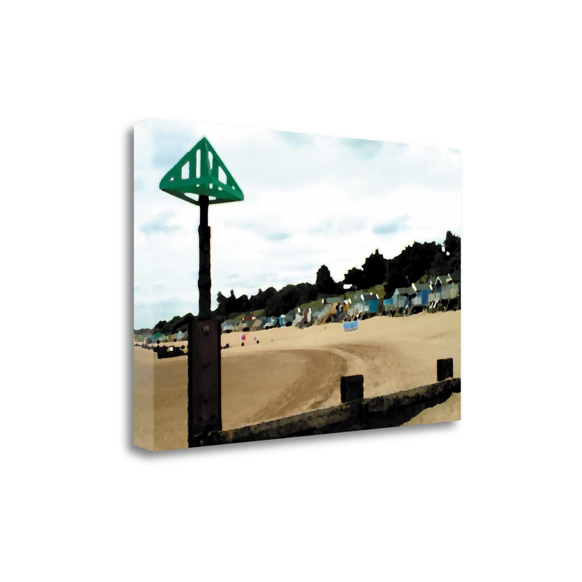 Tangletown Fine Art SBSY1112-2416C Beach Scene Stuart Roy 16-in H x 24-in W Coastal Print on Canvas