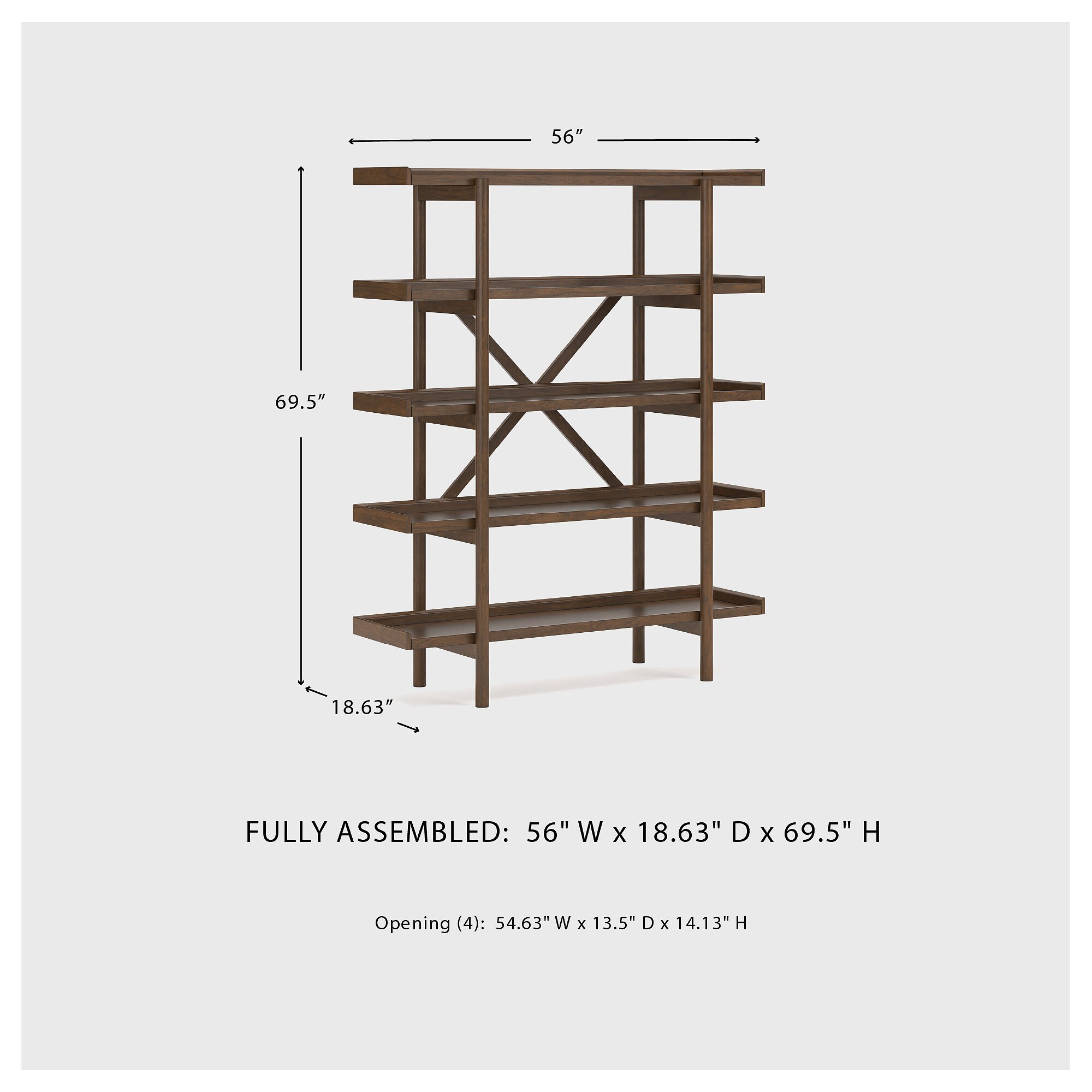 Signature Design by Ashley H615-70 bookcases - View #5