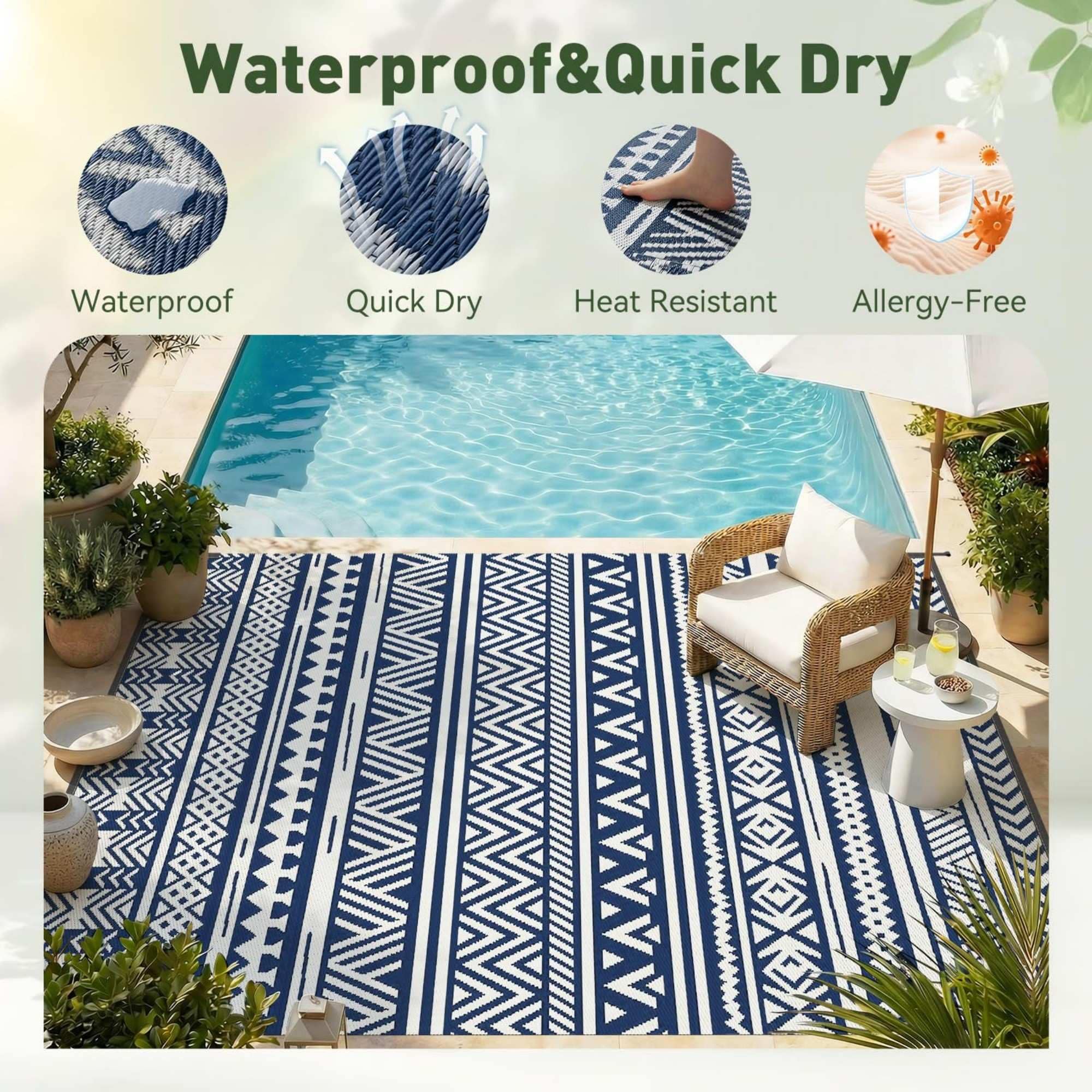 Wudkey L4-TQ9D7G rugs - View #2