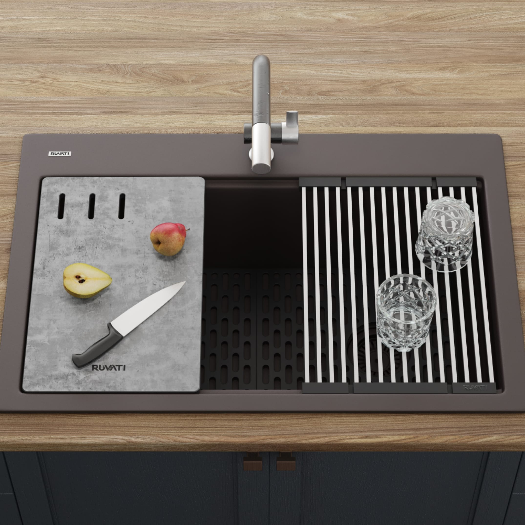 Ruvati RVG1302ES Kitchen-Sinks - View #6