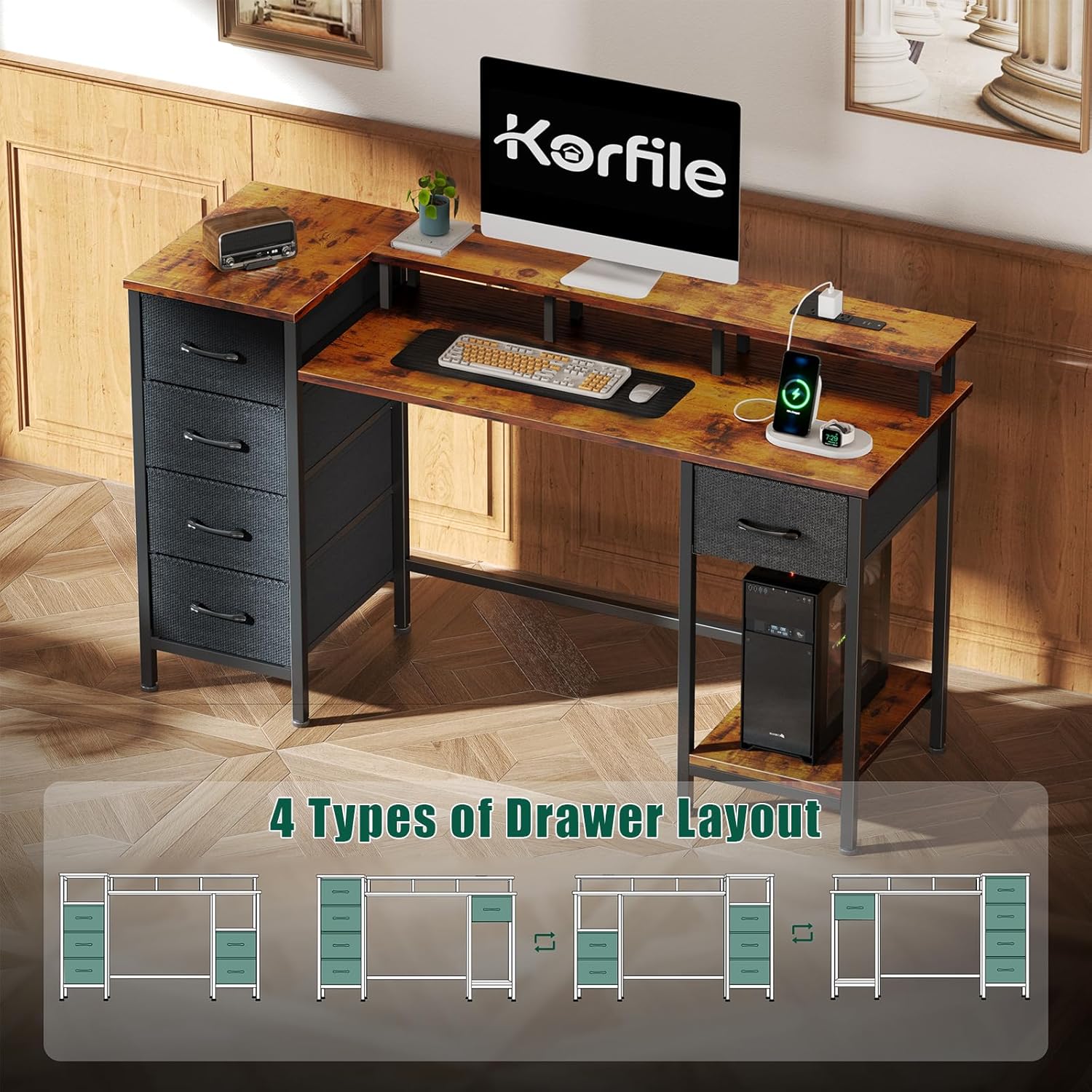 Furologee CD-031V1-CL-47-1-RB desks - View #7