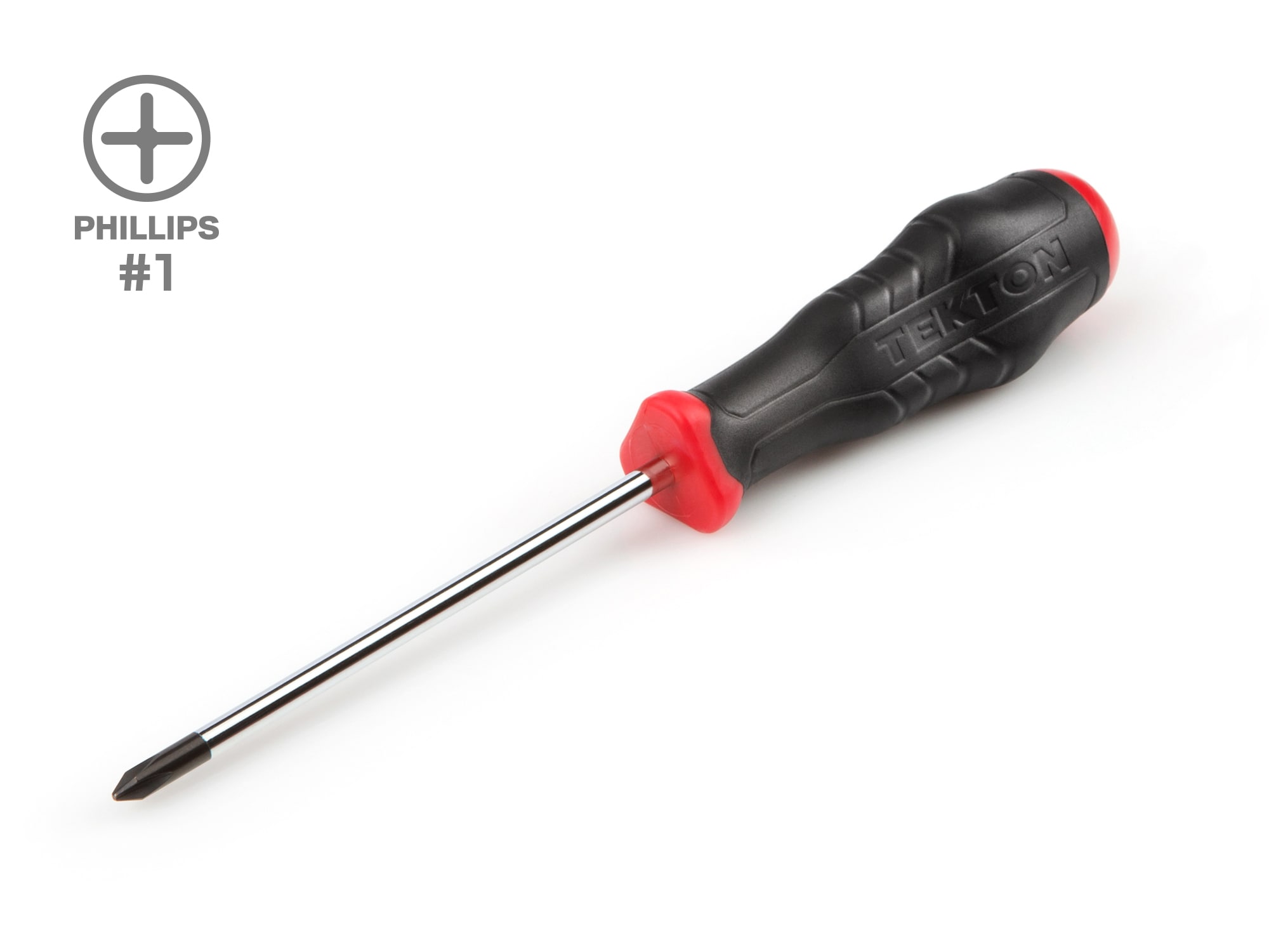 TEKTON DHP31001 #1 High Torque #1 4-in Phillips Screwdriver