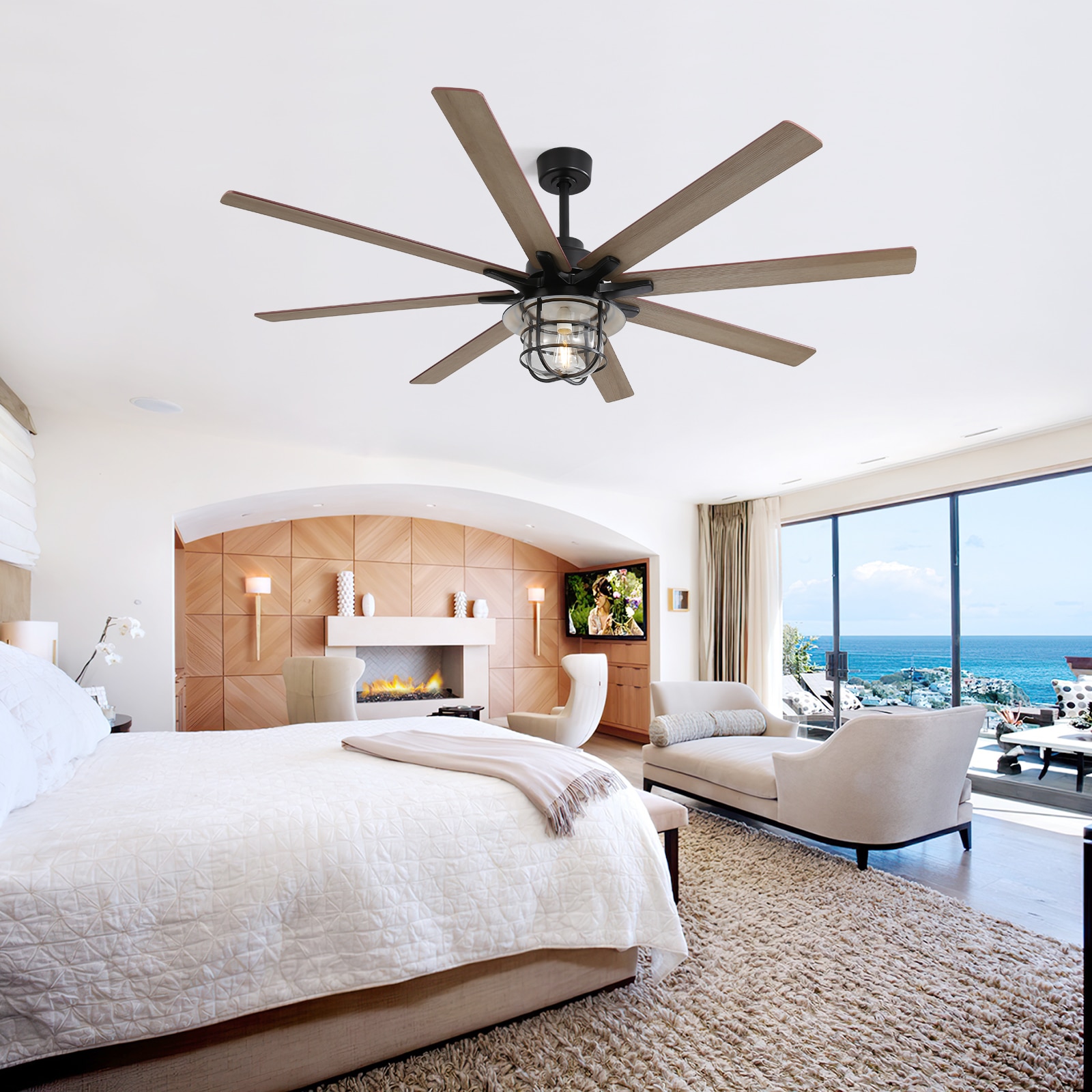 Sofucor L-66K004-BK-DC-SS-60 Ceiling-Fans - View #6