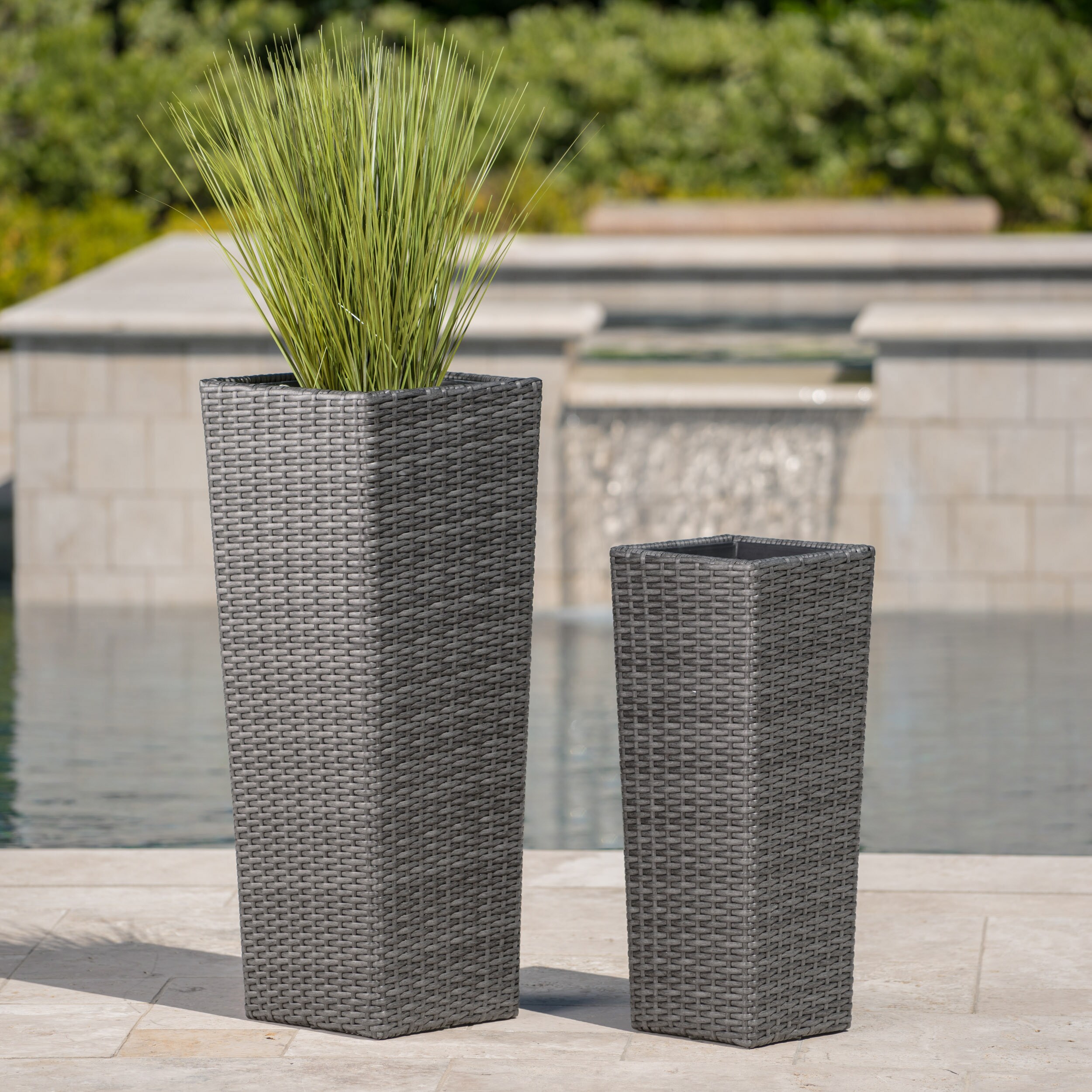 Huluwat P1-LMSETGRY Planter-Window-Box - View #6