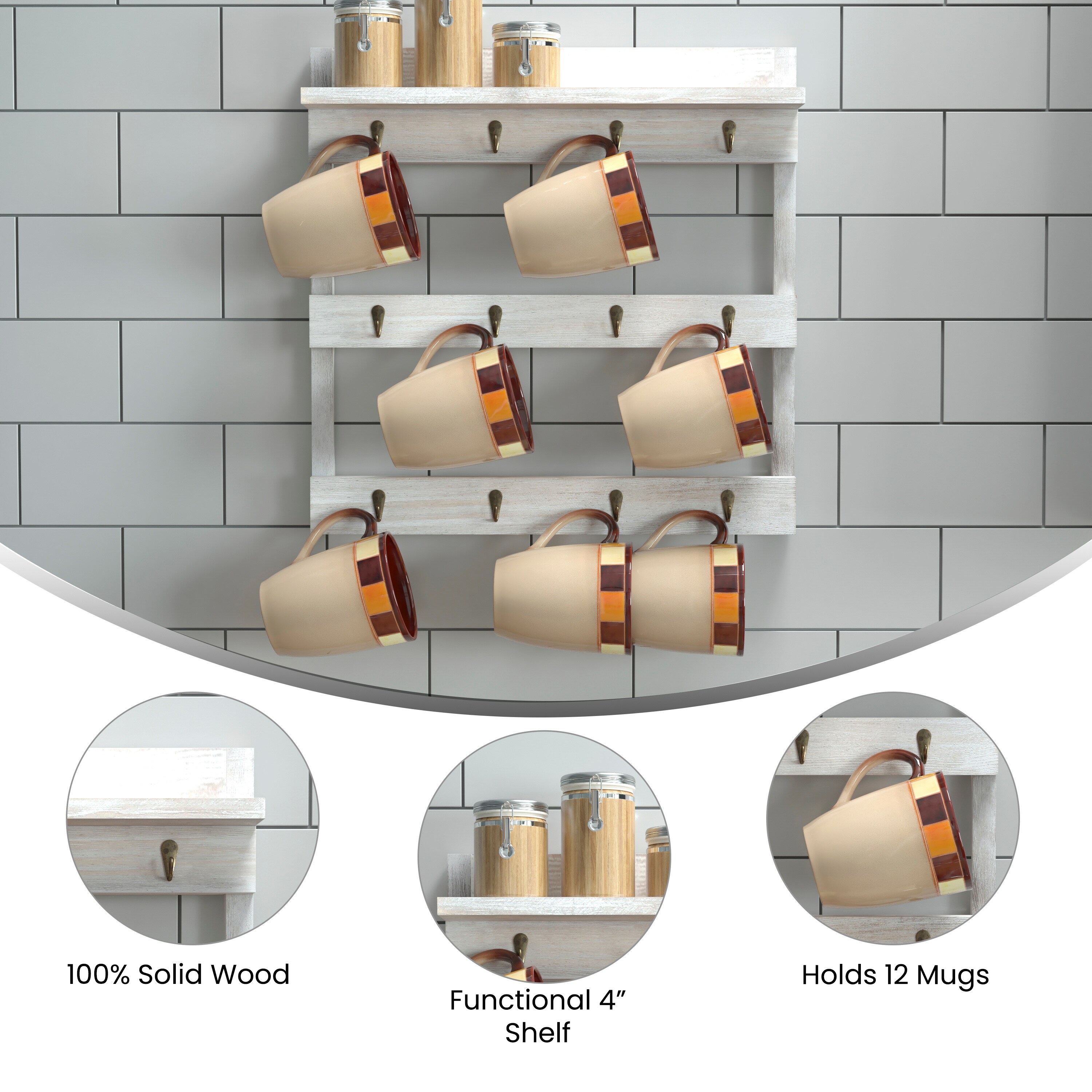 Flash Furniture 196861030536 Coatrack-Stands-Pedestals - View #3