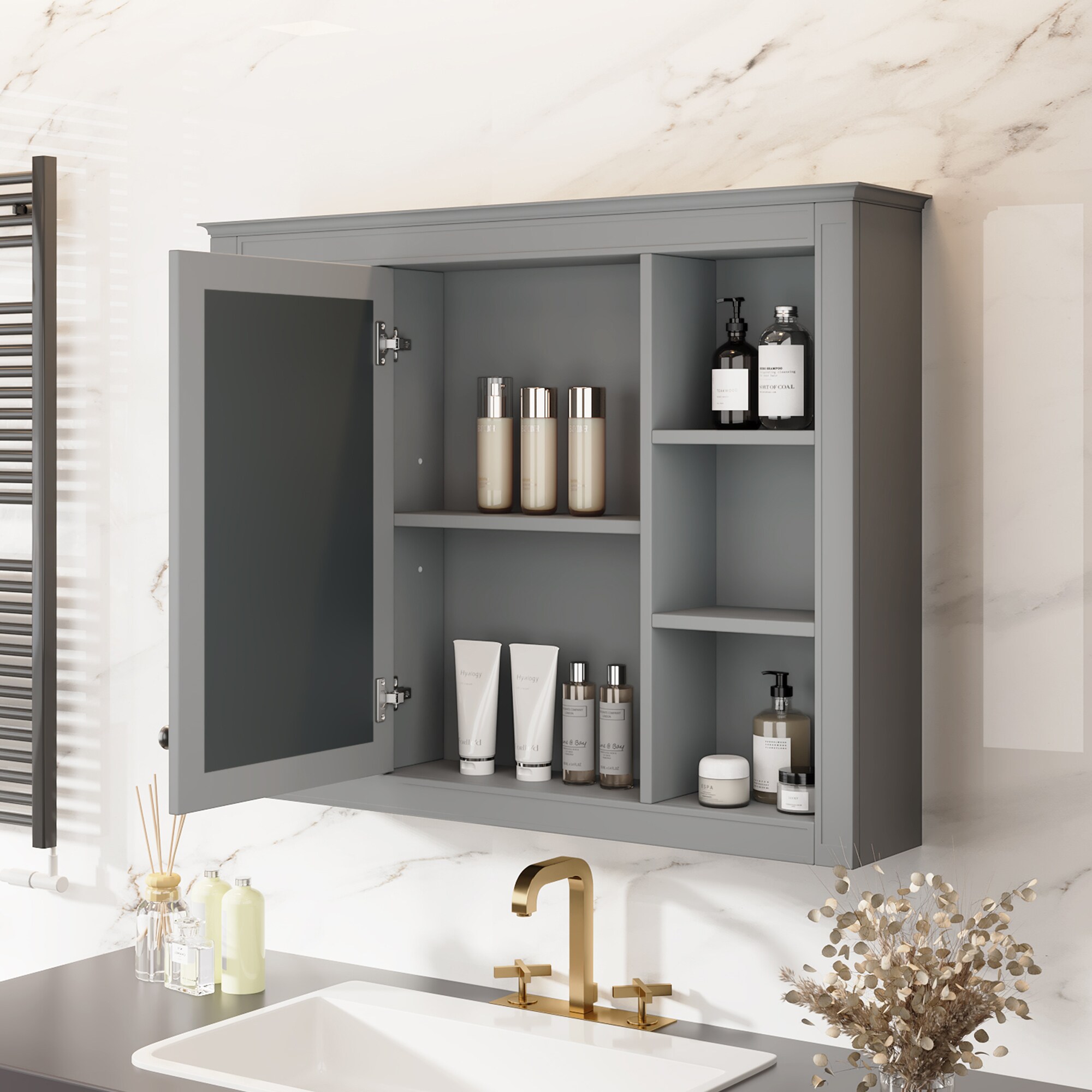 DELUXE LIVING DLWF322917AAE Bathroom-Wall-Cabinets - View #6