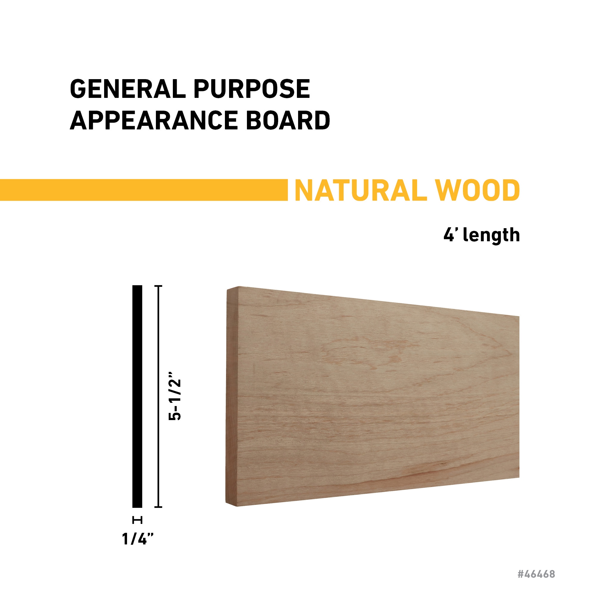 RELIABILT H 14X6 4 MAPLE Appearance-Boards - View #3