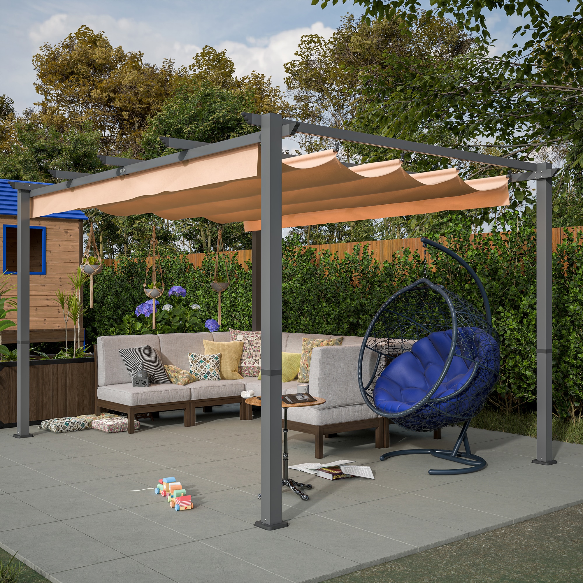 Gaierptone CRXHIYX82IG Wood-Resin-Gazebos - View #2