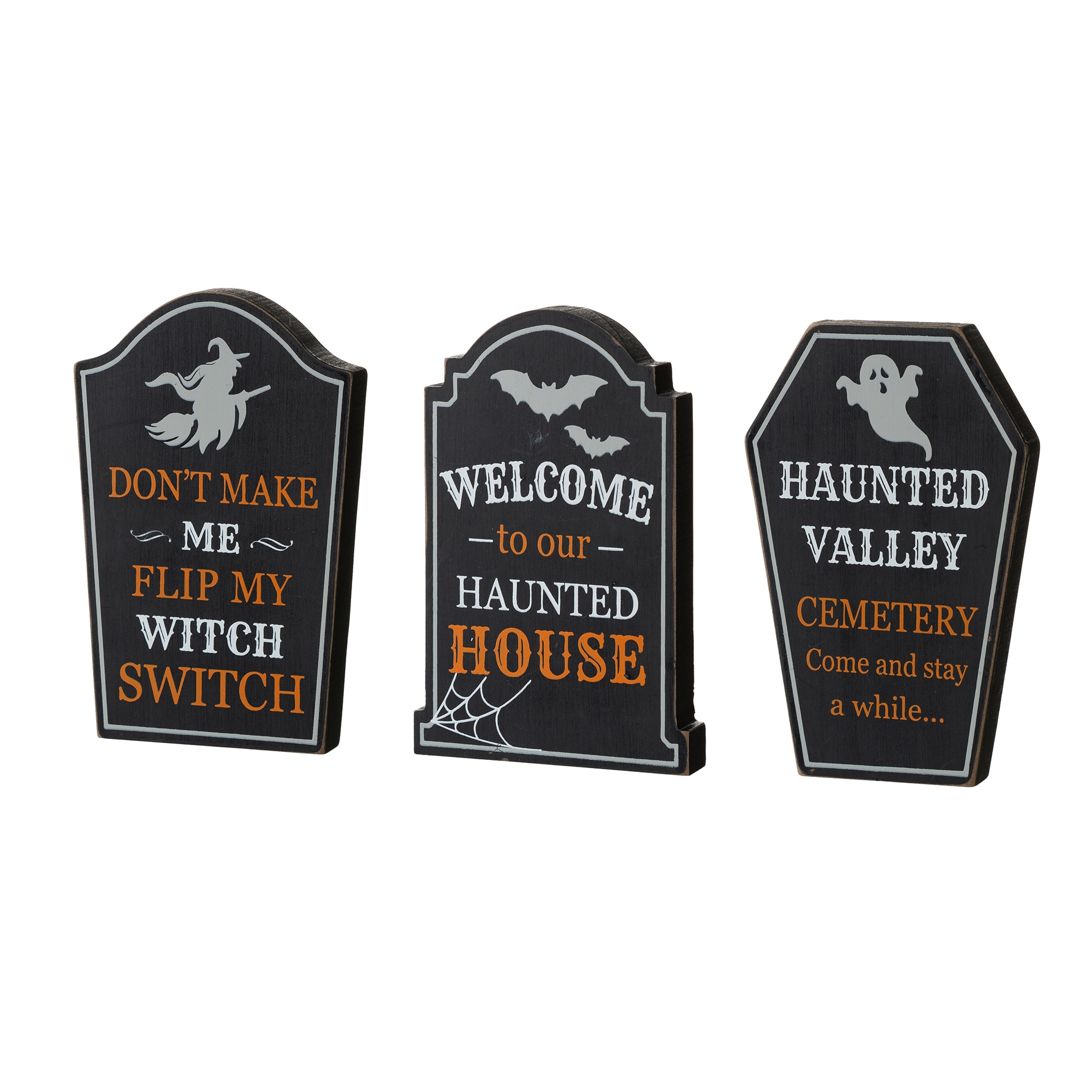 Glitzhome 7-in Tabletop Decoration in the Halloween Decor ...