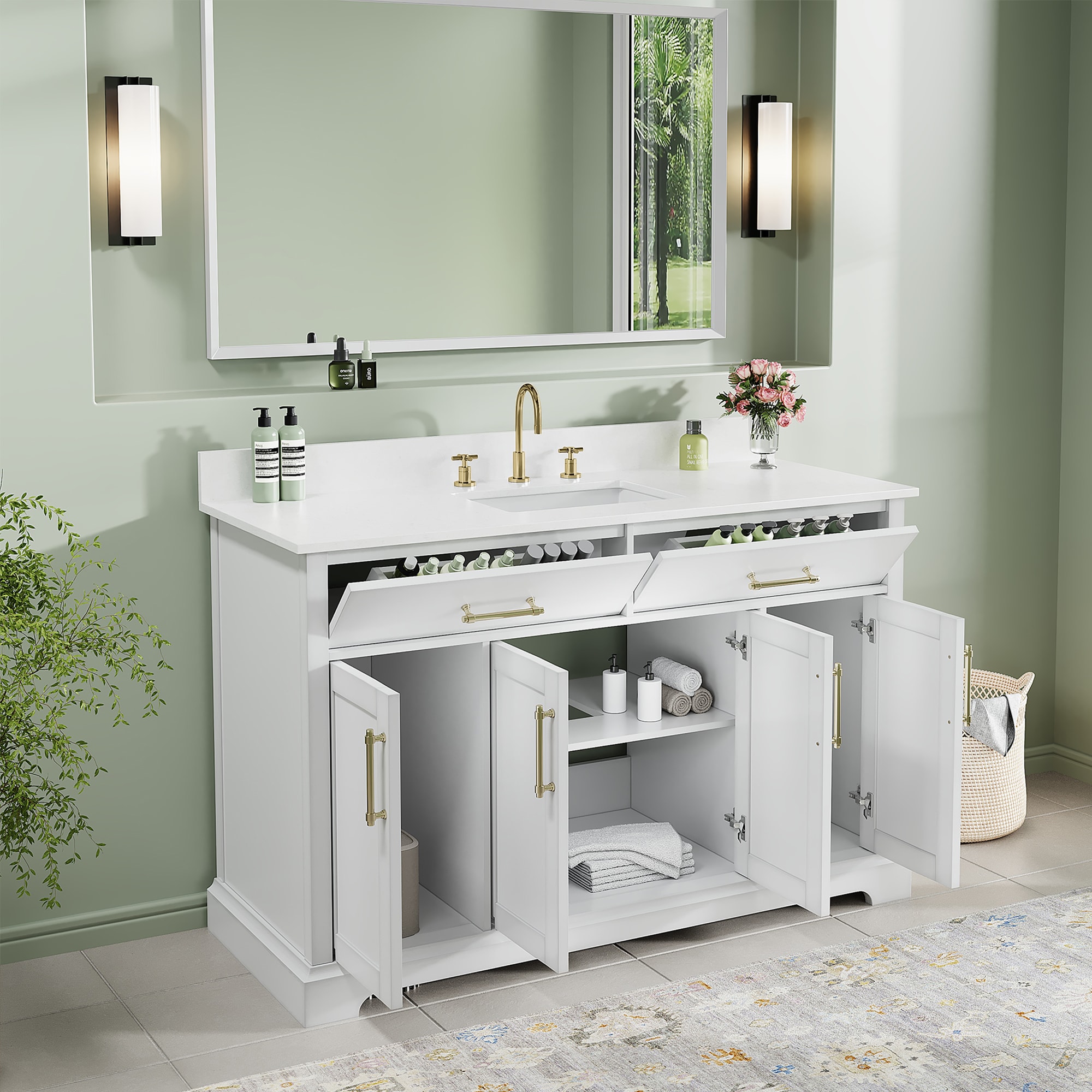 JEAREY JE-DSG-55 Bath-Vanity-Combo - View #4