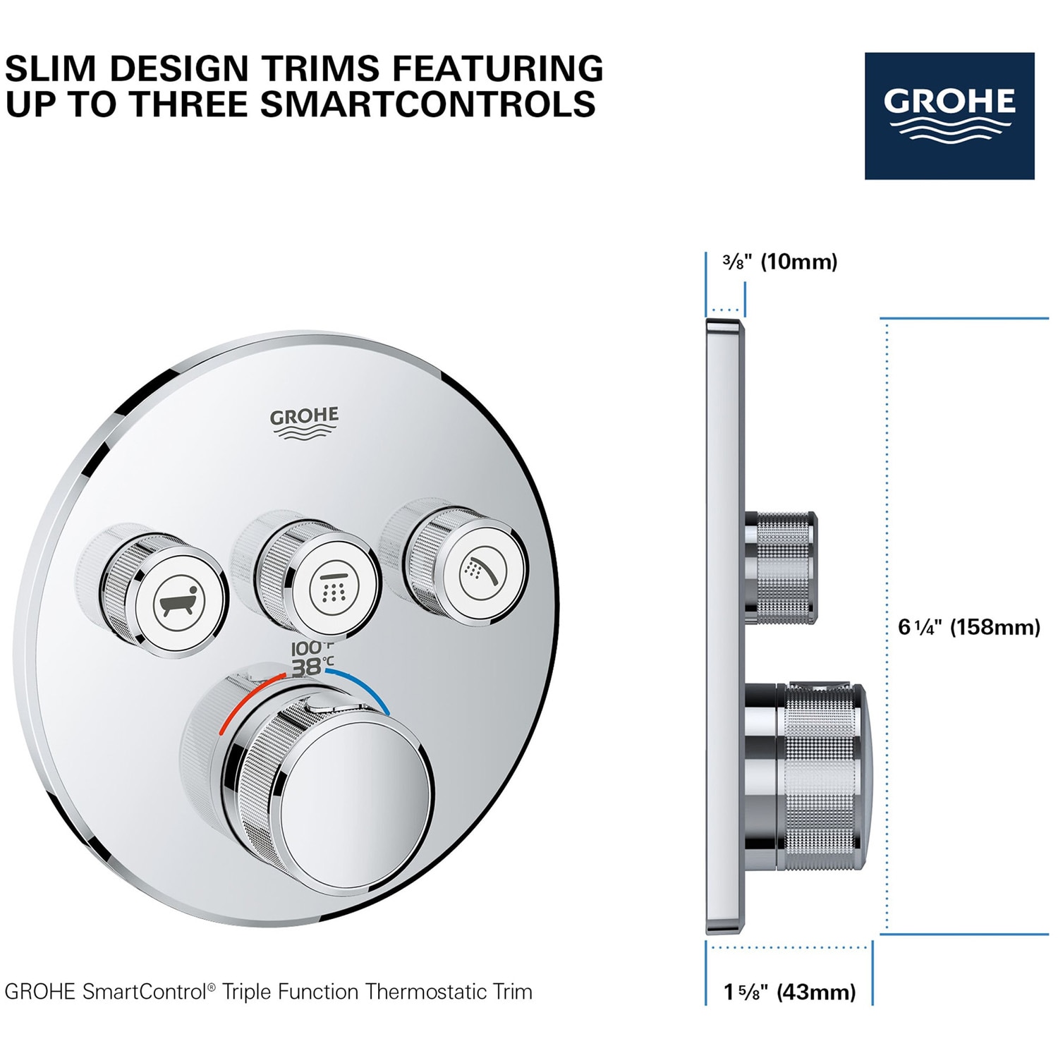 GROHE 29138000 Shower-Handles - View #2