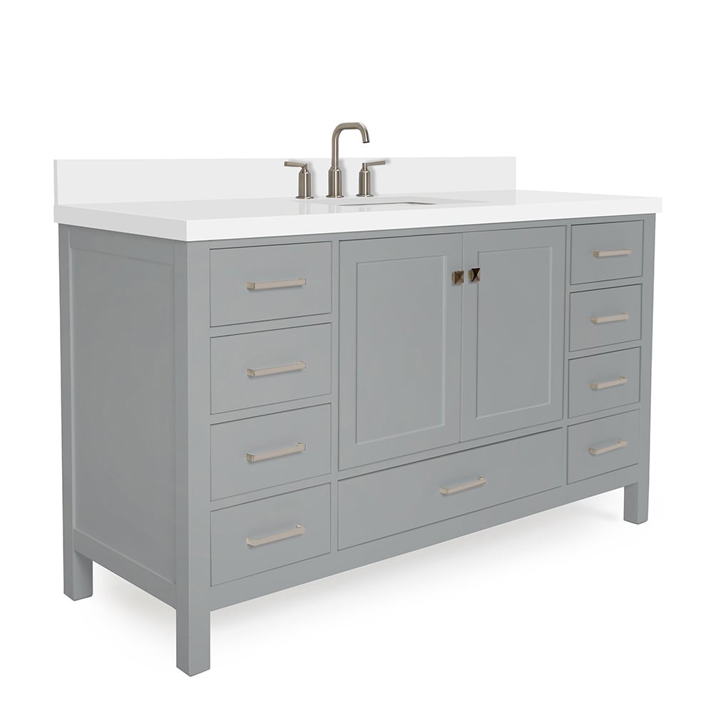 ARIEL A061SWQRVOGRY Bath-Vanity-Combo - View #7