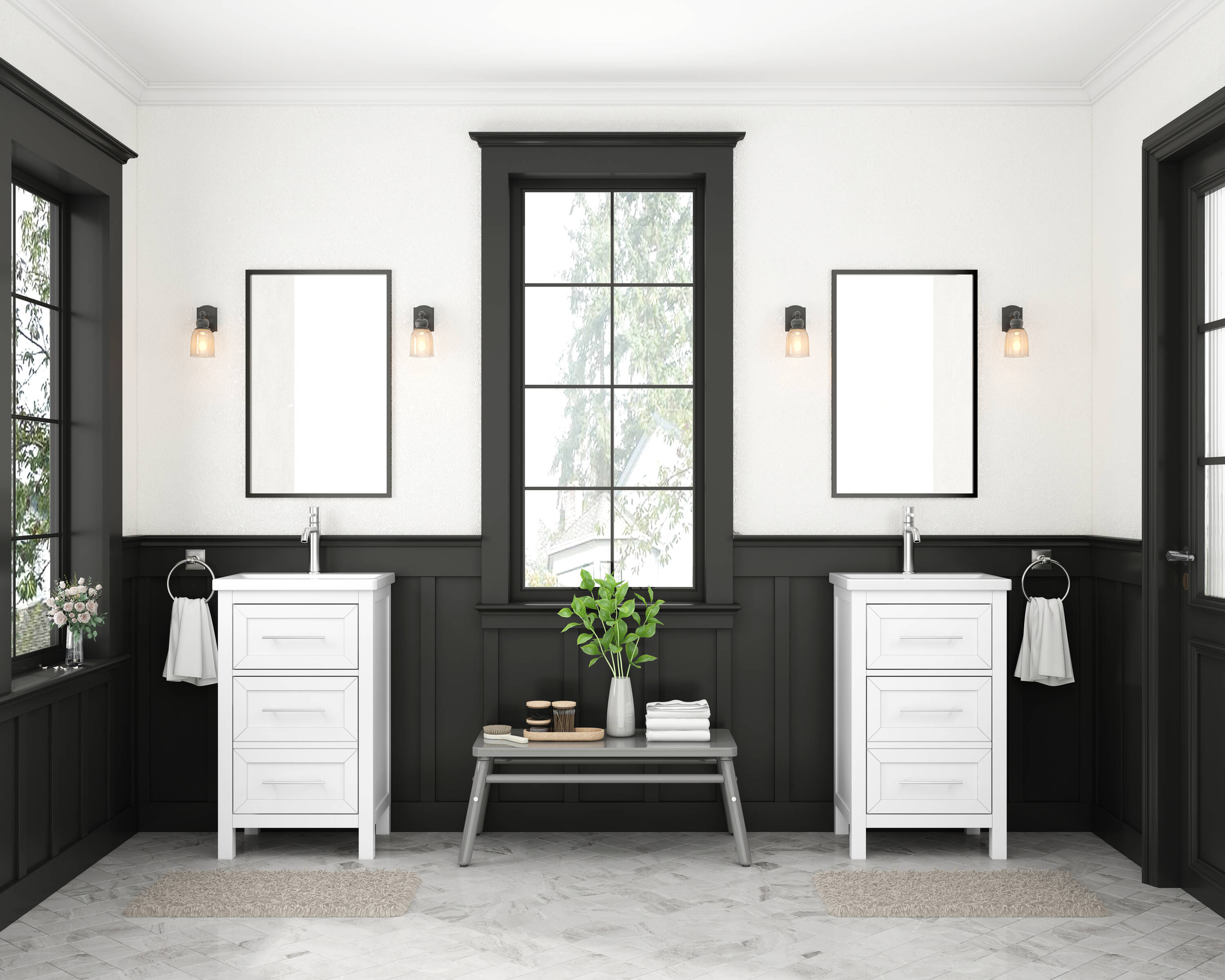 TJAmerican TJ02-22V2016WH Bath-Vanity-Combo - View #11