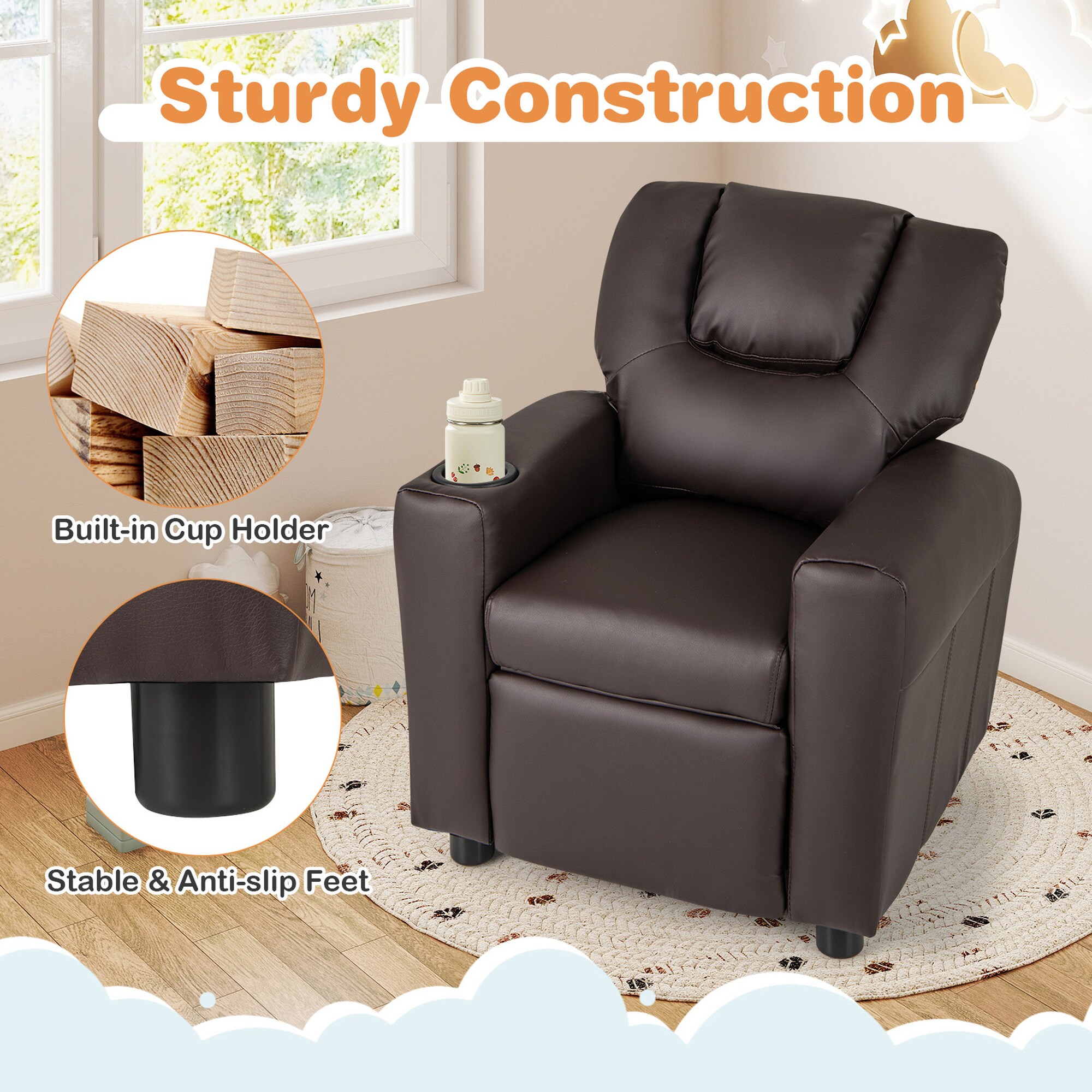 Costway HCST04937 Kids-Chairs - View #3