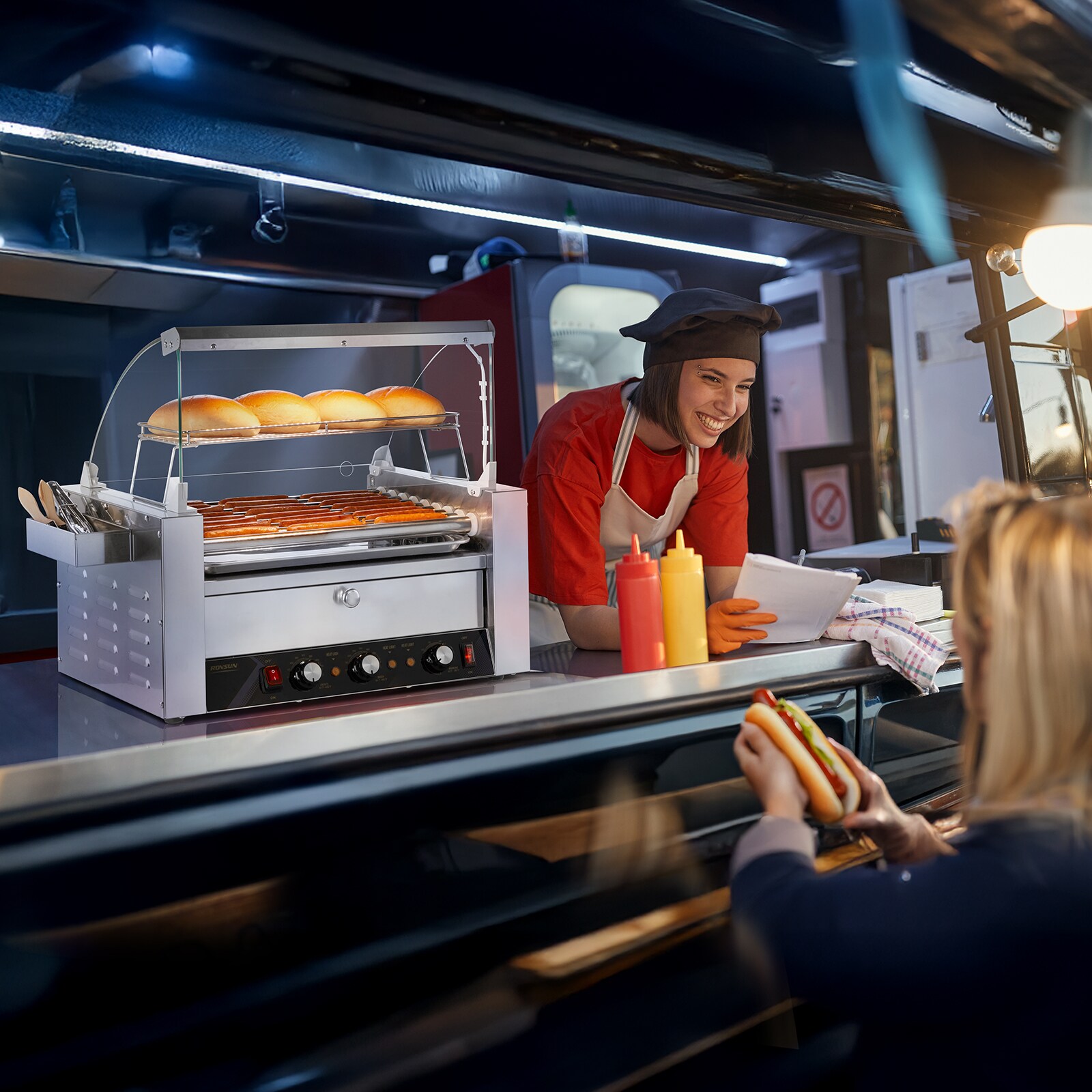 ROVSUN LS-G66000182 Hot-Dog-Cookers - View #8
