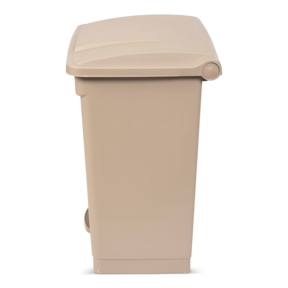 Home Logic 13-Gallons Black Plastic Kitchen Trash Can with Lid Indoor in  the Trash Cans department at