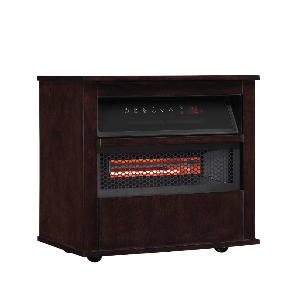 Duraflame Up to 1500-Watt Infrared Quartz Cabinet Indoor Electric Space ...