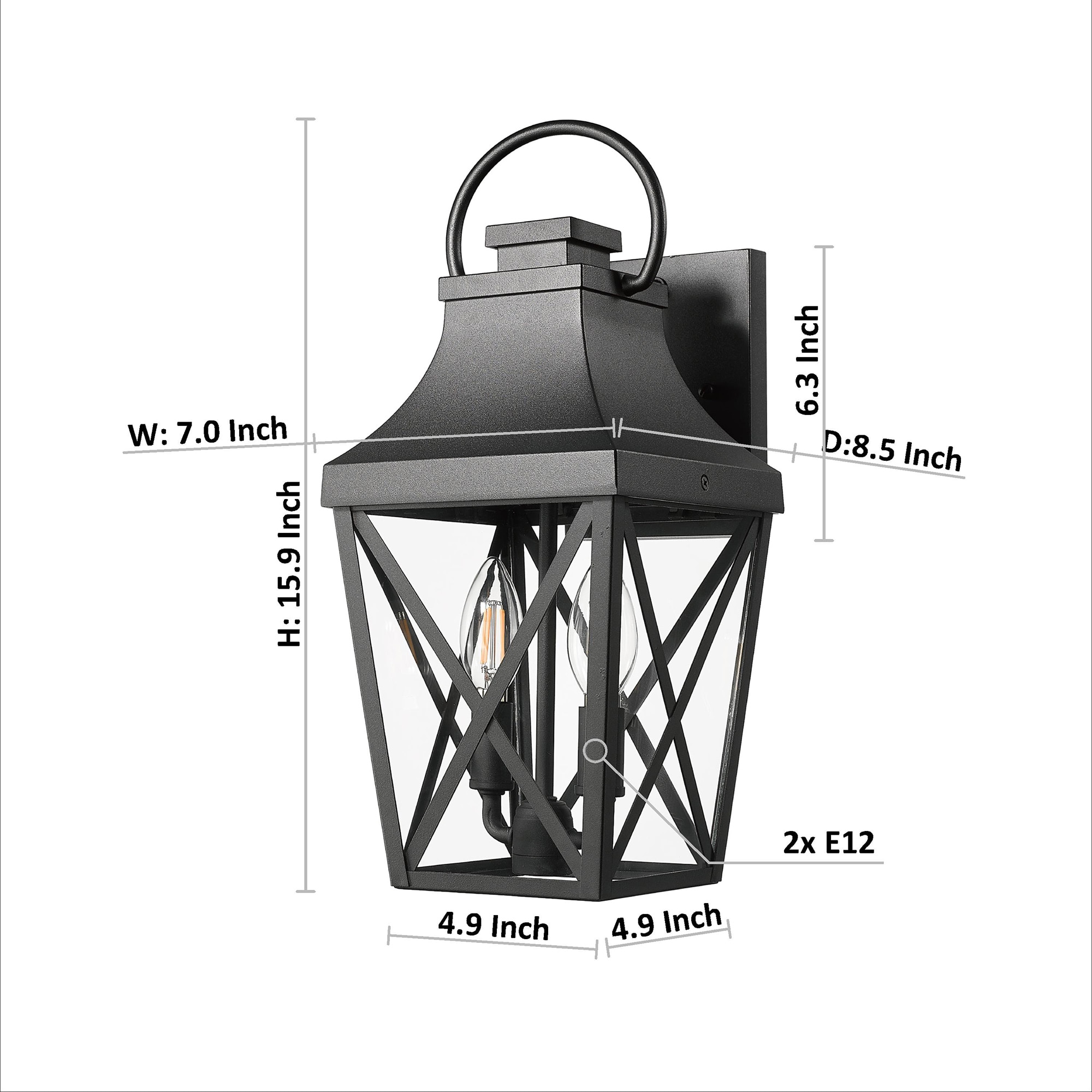 Bybafun YB5100148 Outdoor-Wall-Lighting - View #12