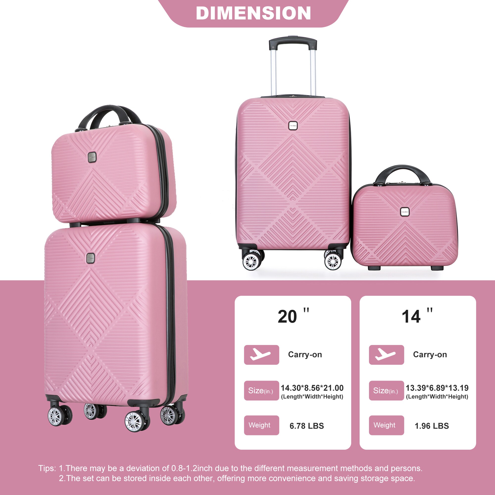 SINOFURN SYD9400017PK Luggage-And-Luggage-Sets - View #9