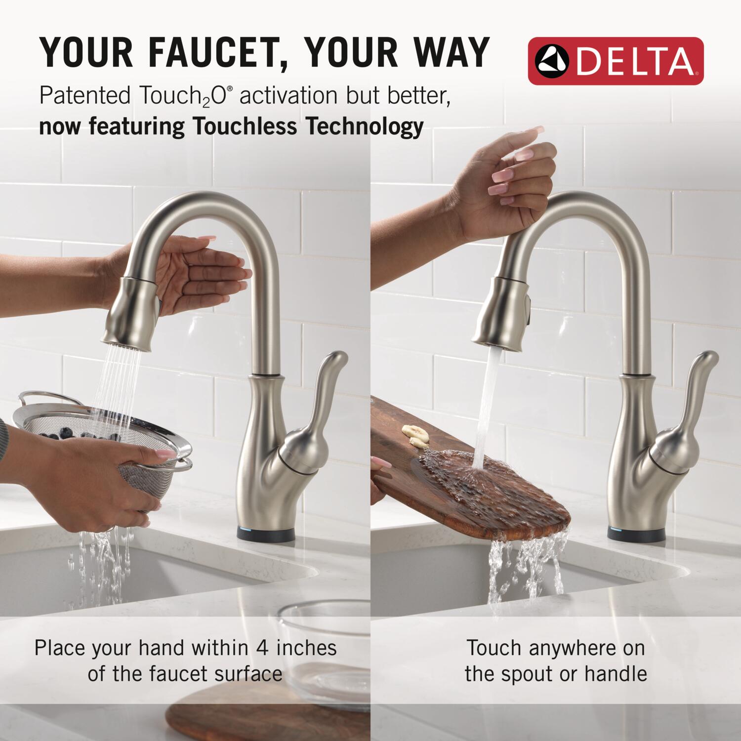 Delta 9678TL-SP-DST Kitchen-Faucets - View #2