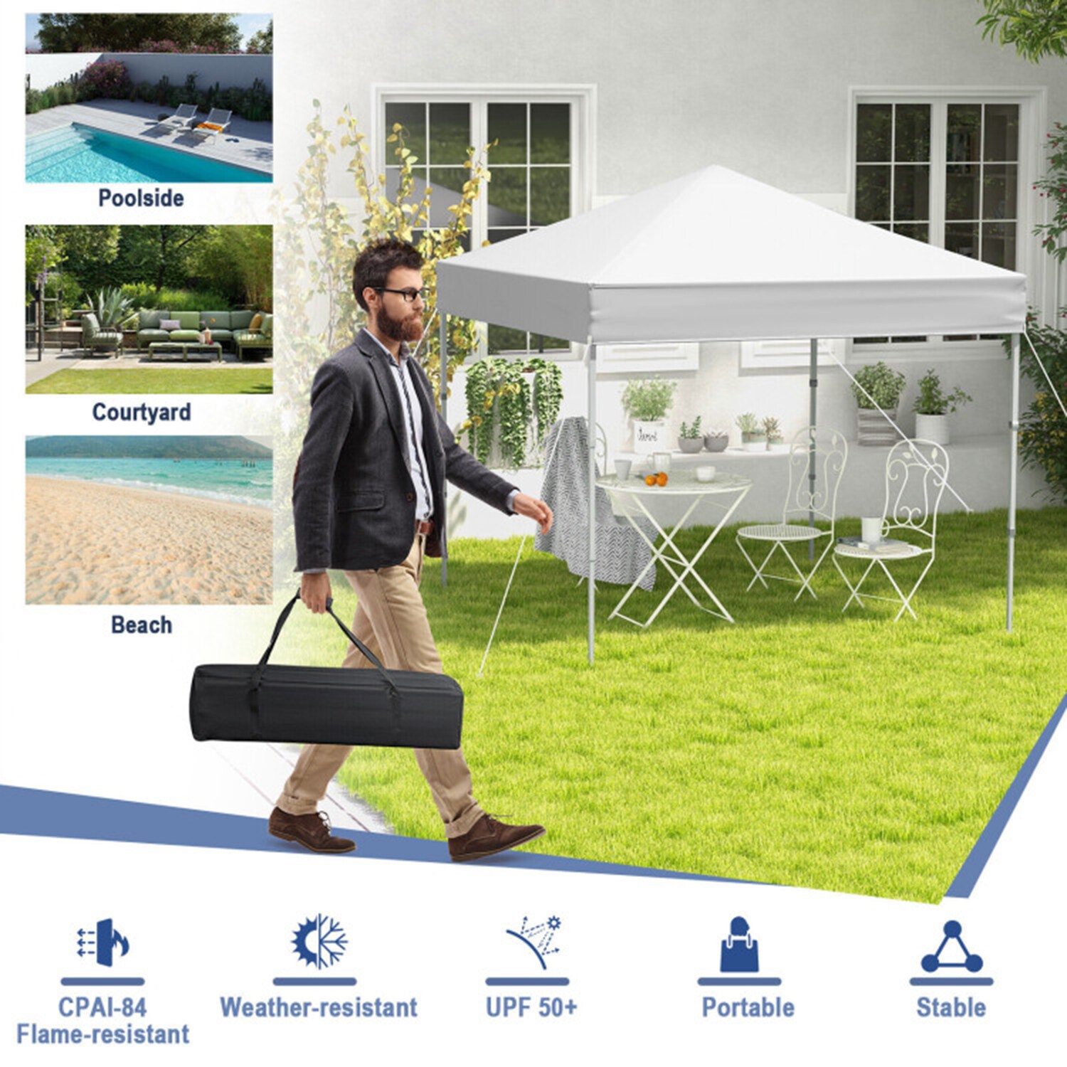Mondawe MO-NP10849WH Canopies-Sl - View #8