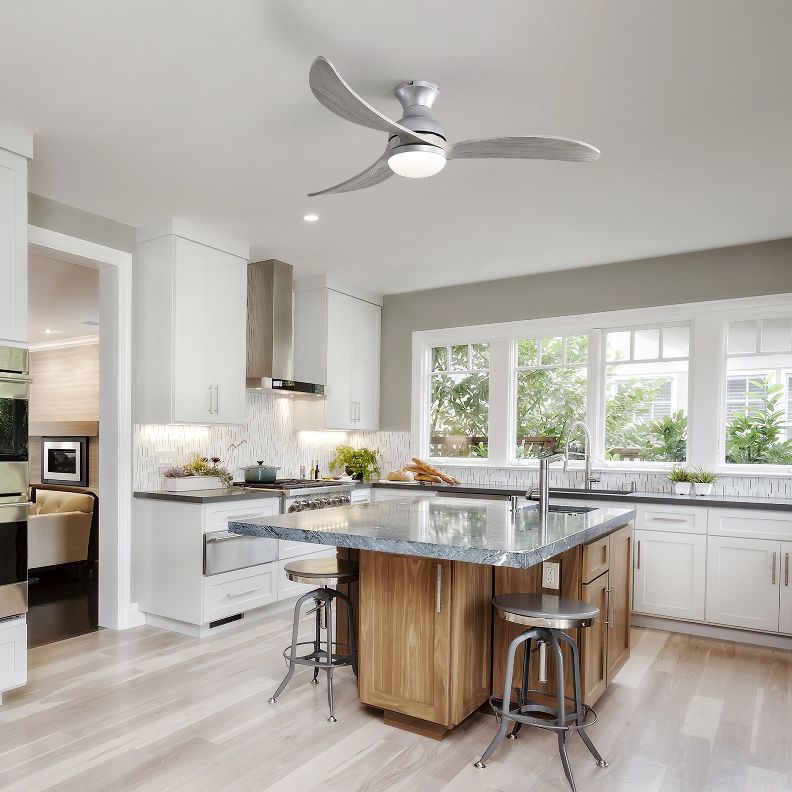 Sofucor LS-52K034SMTY-SL-HMW Ceiling-Fans - View #2