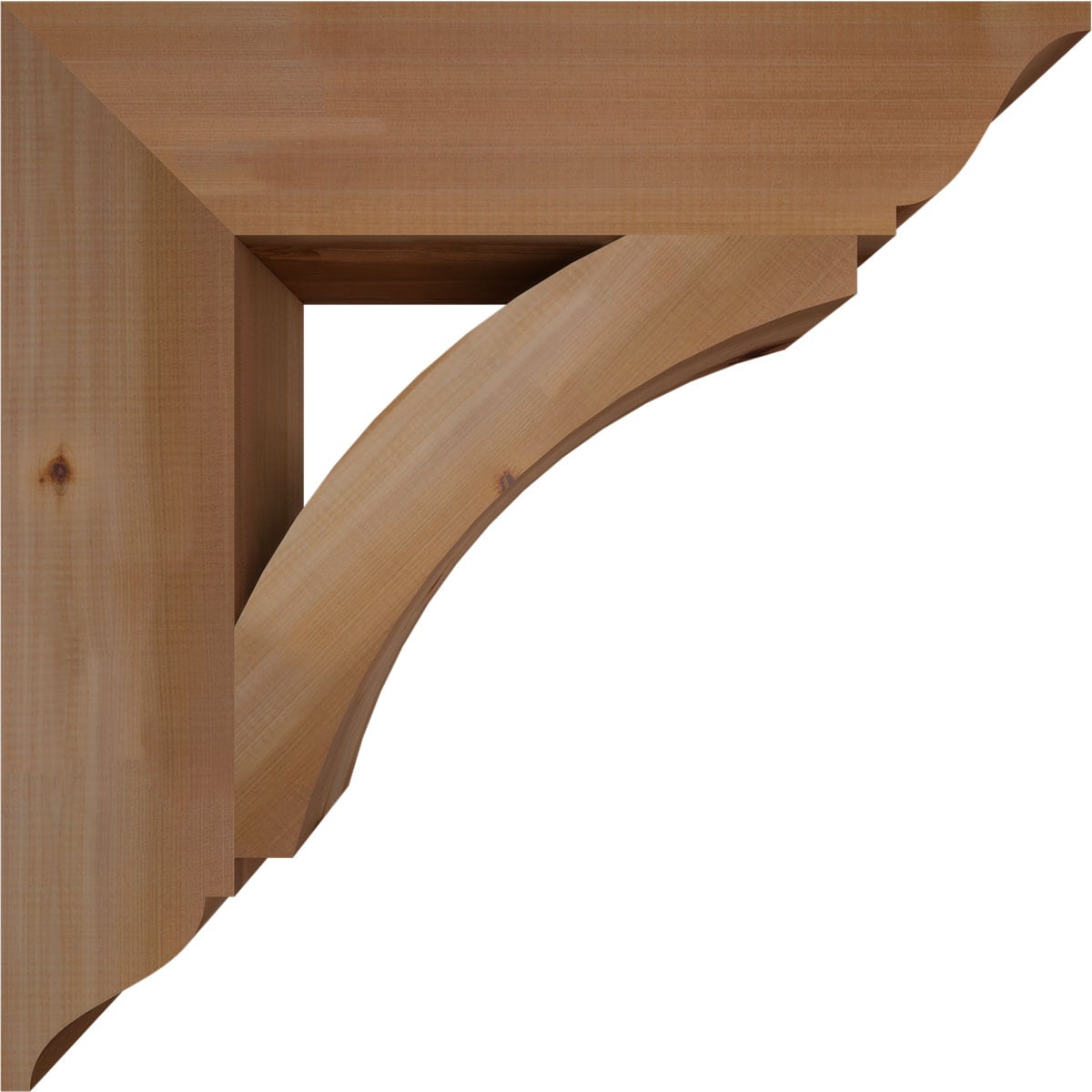 Ekena Millwork BKT06X28X28THR01SWR Exterior-Brackets-Braces - View #3