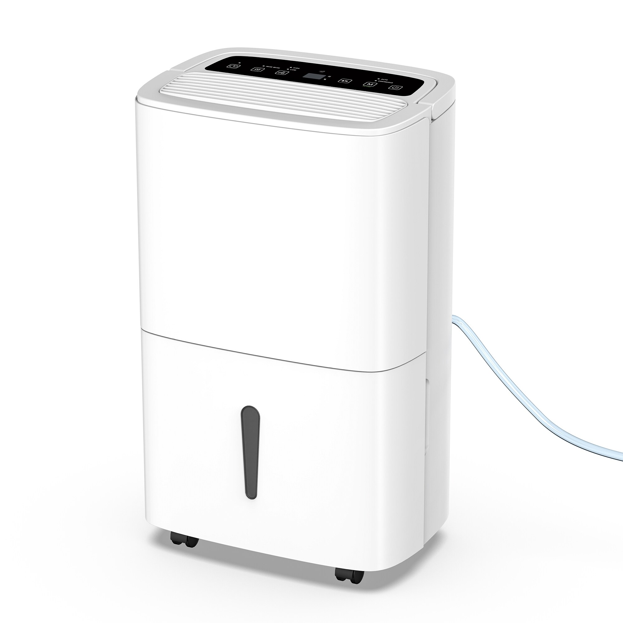 Elexnux PD12A 1.32-Gallon 120 -Pint 2 -Speed Dehumidifier with Built-In Pump (For Rooms 3001+ Square Feet) White