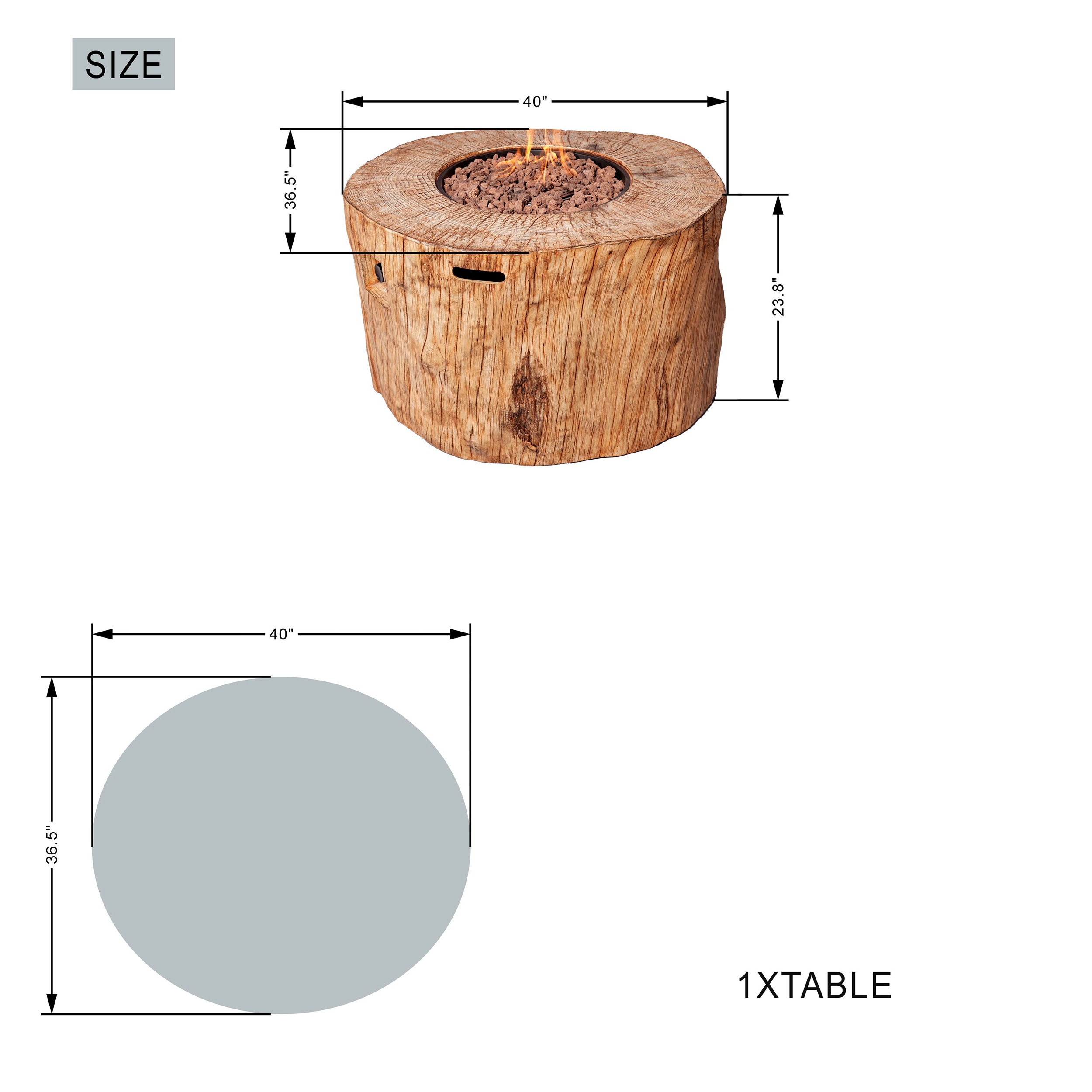 Moda Furnishings MAG-2180-3234B Patio-Conversation-Sets - View #8