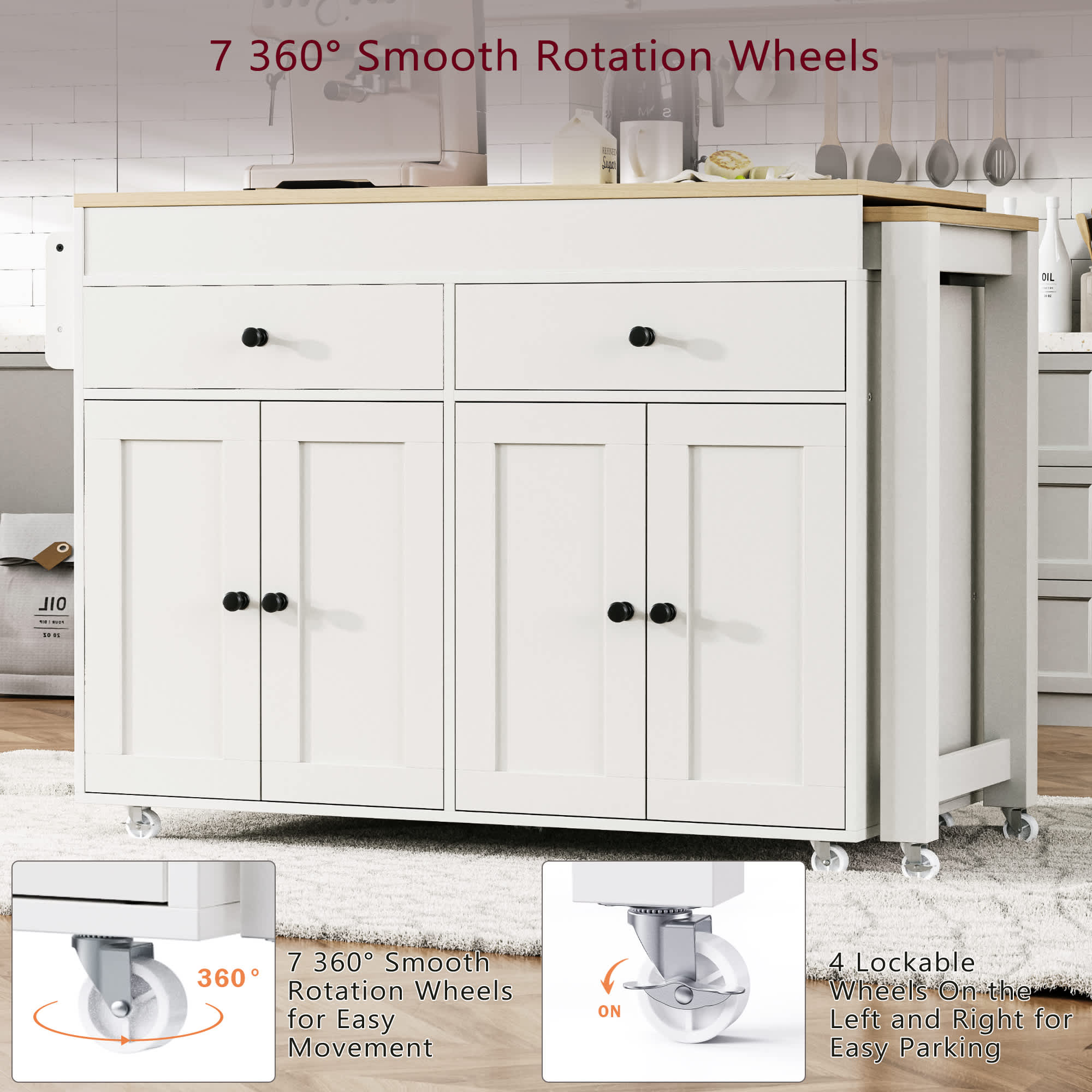 Bestier USLOW-N707P333291W Kitchen-Furniture - View #4