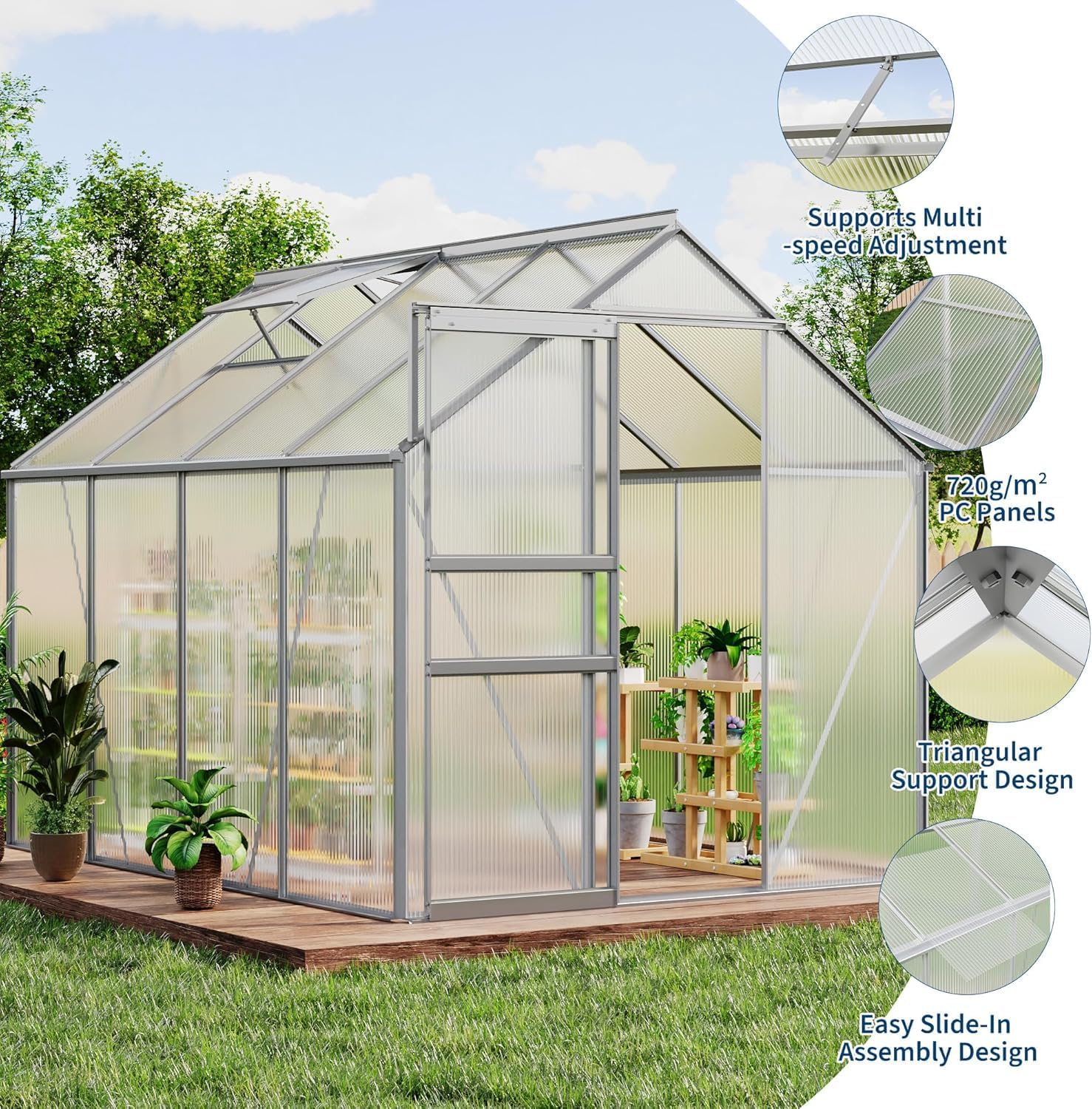 Garvee L071GLZL0DHN greenhouses - View #6