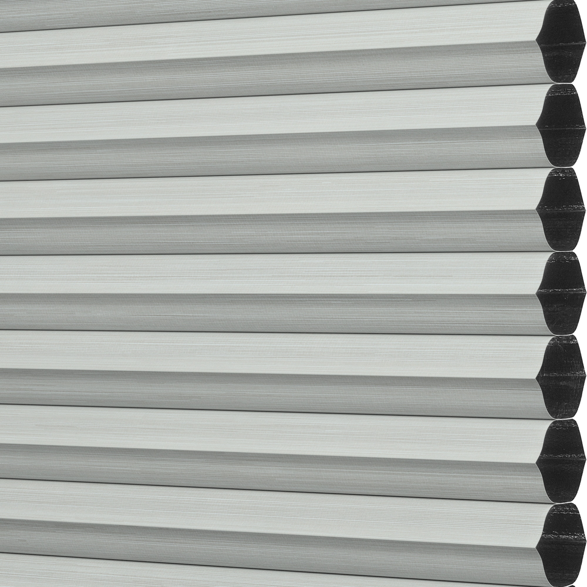 LEVOLOR 511655 Silkweave Silver Coin Blackout Polycotton 1 1/4-in Single Silkweave Cellular shade swatch