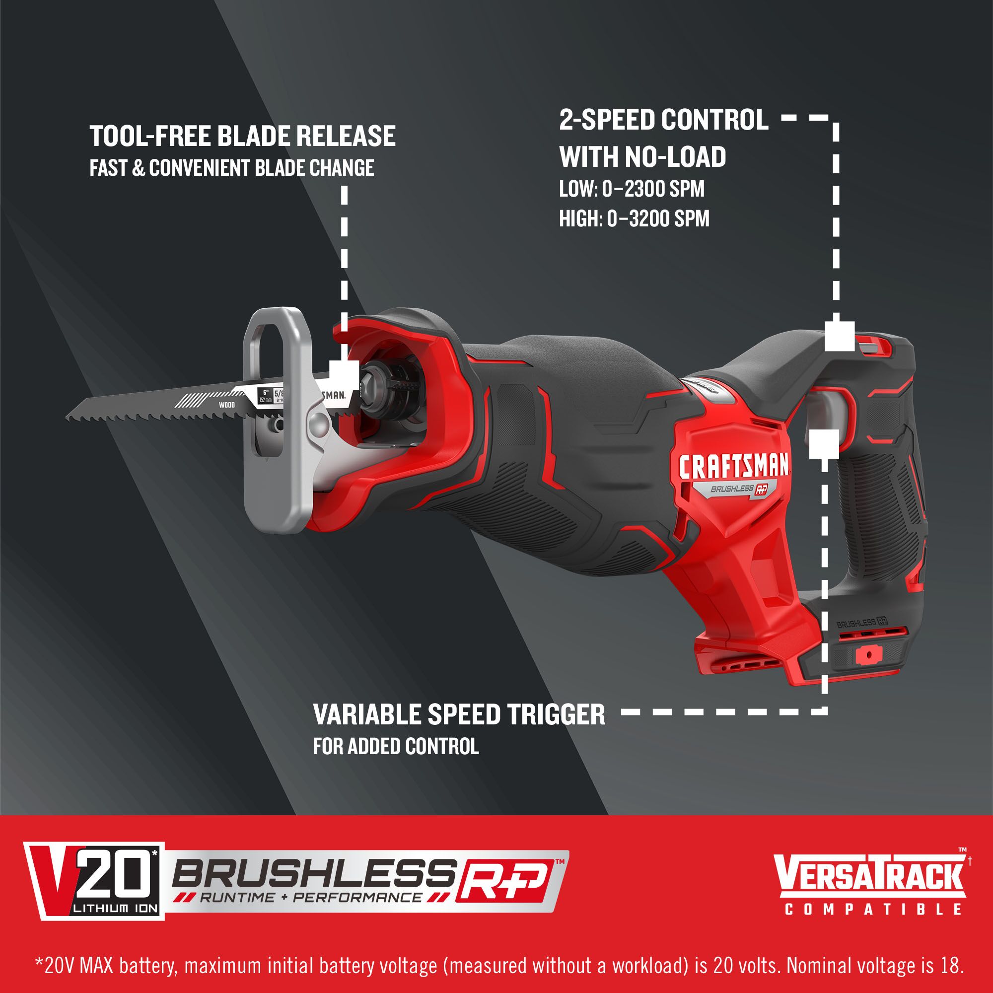 Craftsman deals v20 sawzall